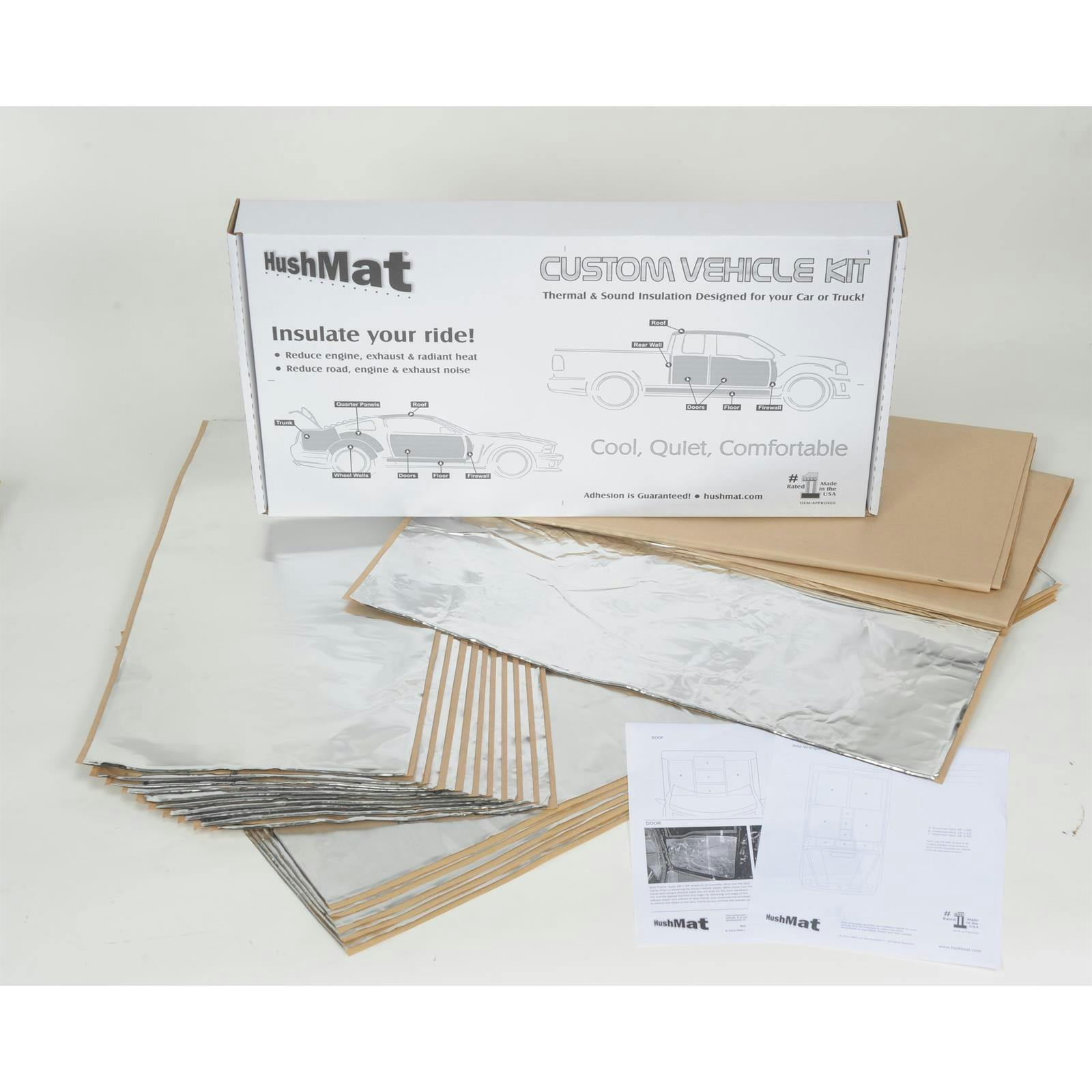 Hushmat 62167 Complete Vehicle Insulation Kit, 1967-69 Camaro