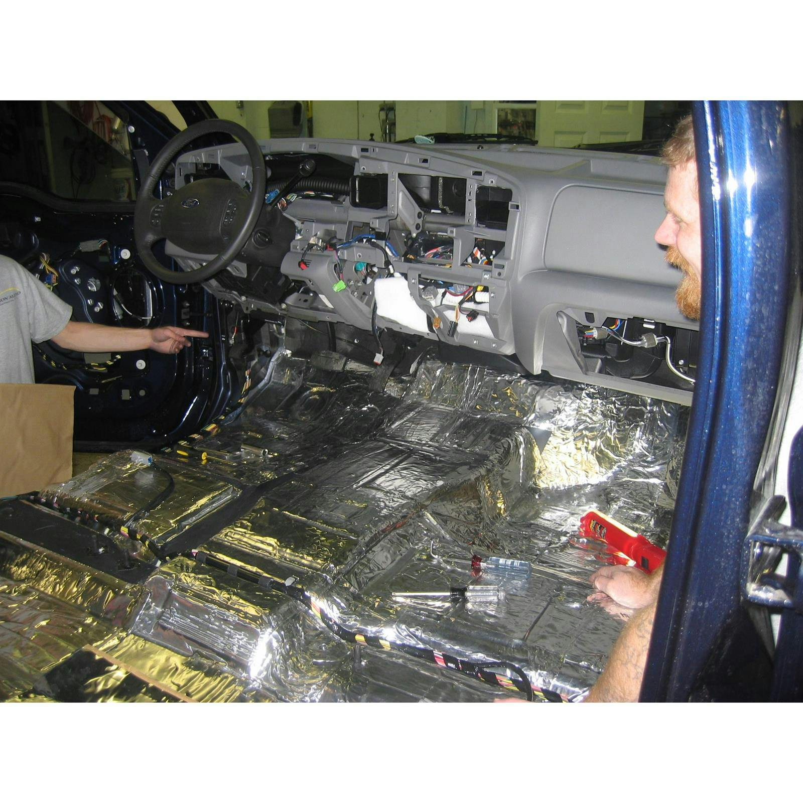 Hushmat 623681 1968-72 Chevy El Camino Floor Insulation Kit