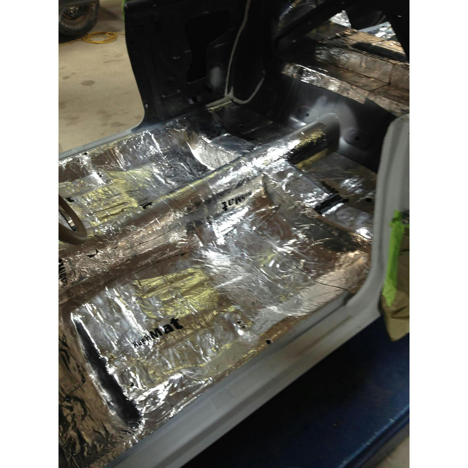 Hushmat 623681 1968-72 Chevy El Camino Floor Insulation Kit