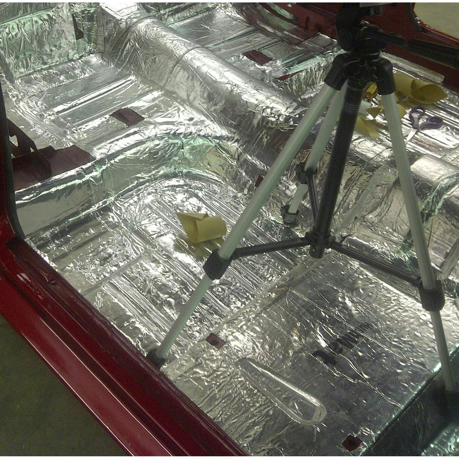 Hushmat 626681 1968 Chevy II Nova Floor Insulation Kit