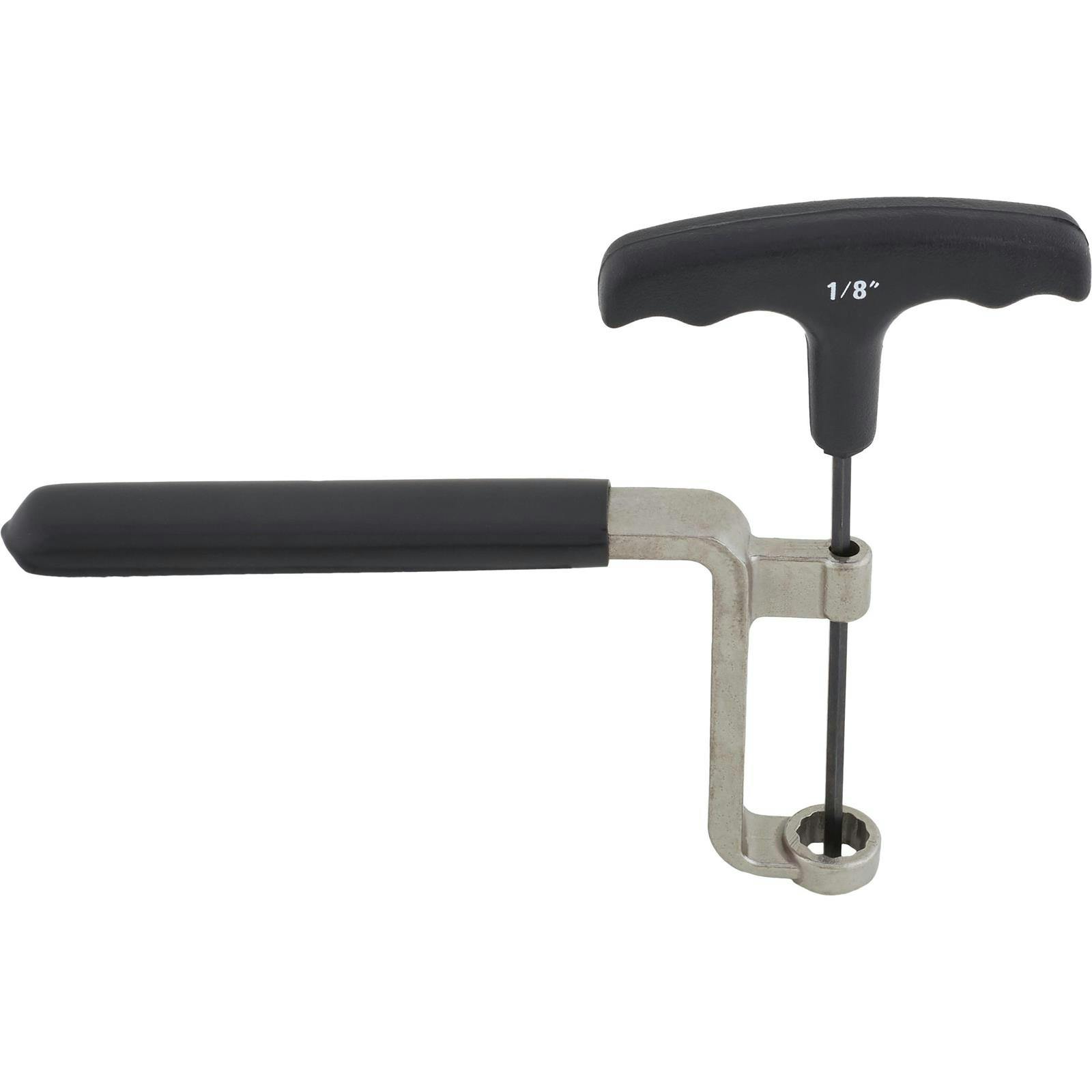 Valve Lash Rocker Arm Adjusting Wrench, 7/16 In with 1/8 In T-Wrench