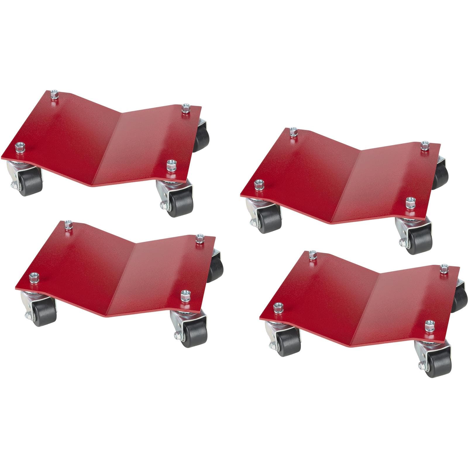 Auto Dolly M998035 Heavy Duty Car Dolly Set/4, 16 x 12 Inch