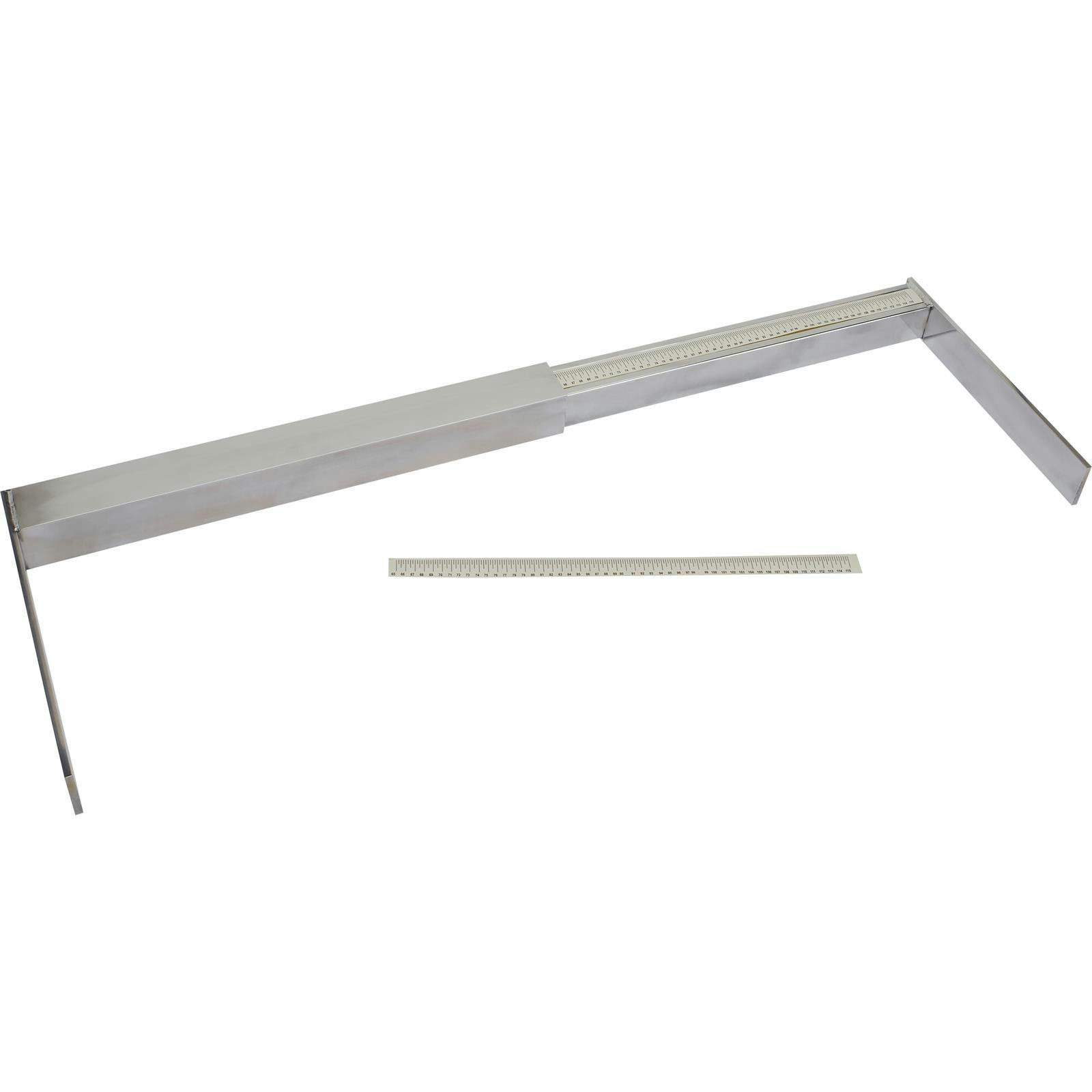 Tire Stagger Stick Tool, Measures 65 to 115 Inch, Aluminum