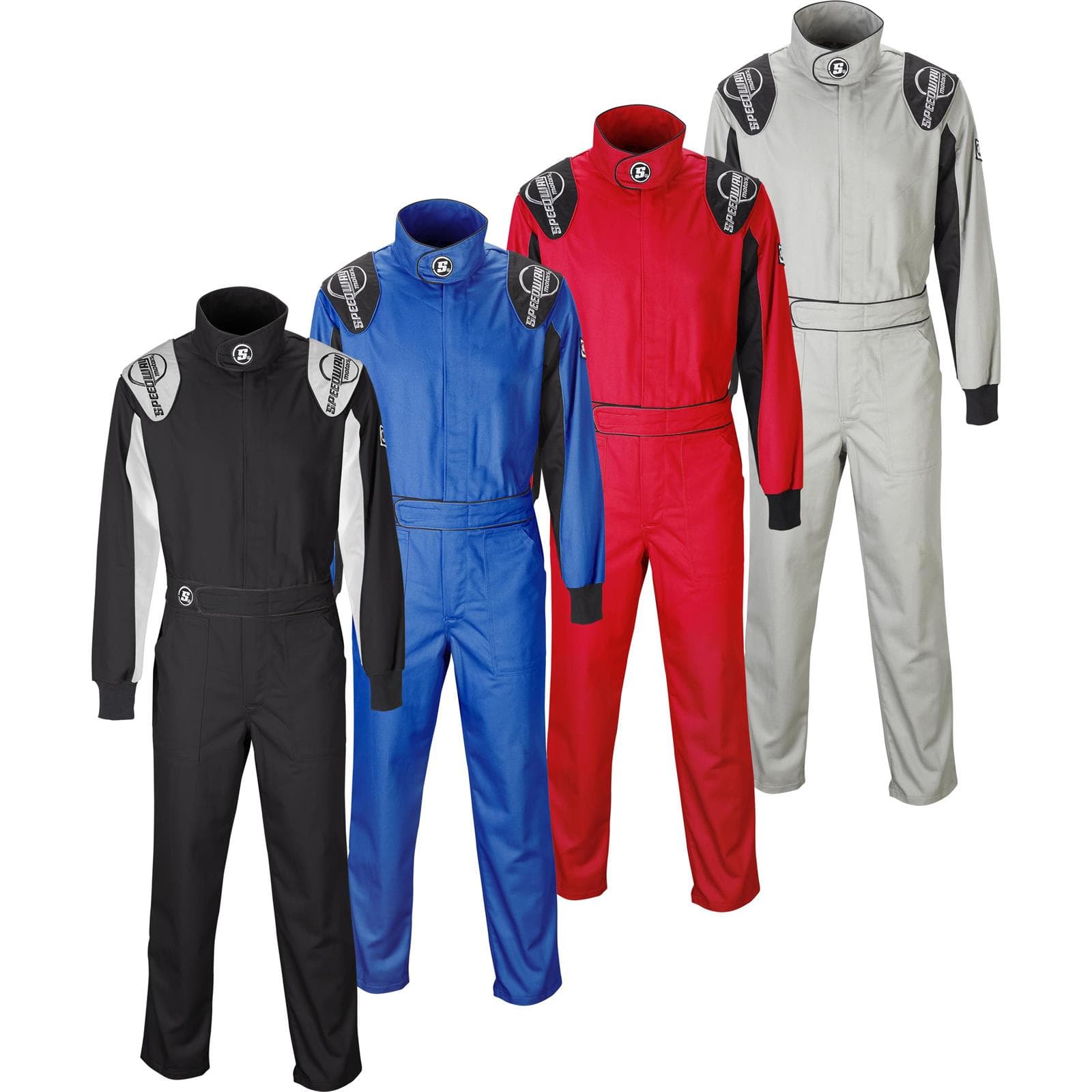 Speedway Single Layer One Piece Economy Racing Suit Combos