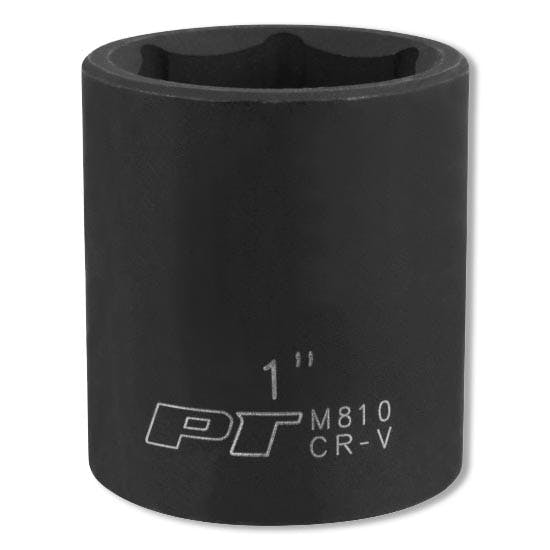 Performance Tool M810 1 Inch Impact Socket, 1/2 Inch Drive