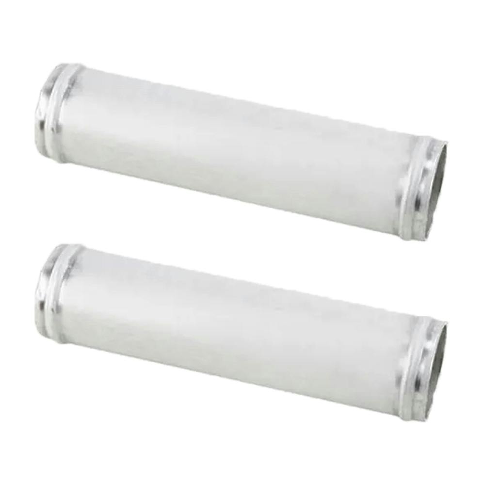 Aluminum Radiator Hose Connector, 1.50" O.D., 6" Length - 2 PK