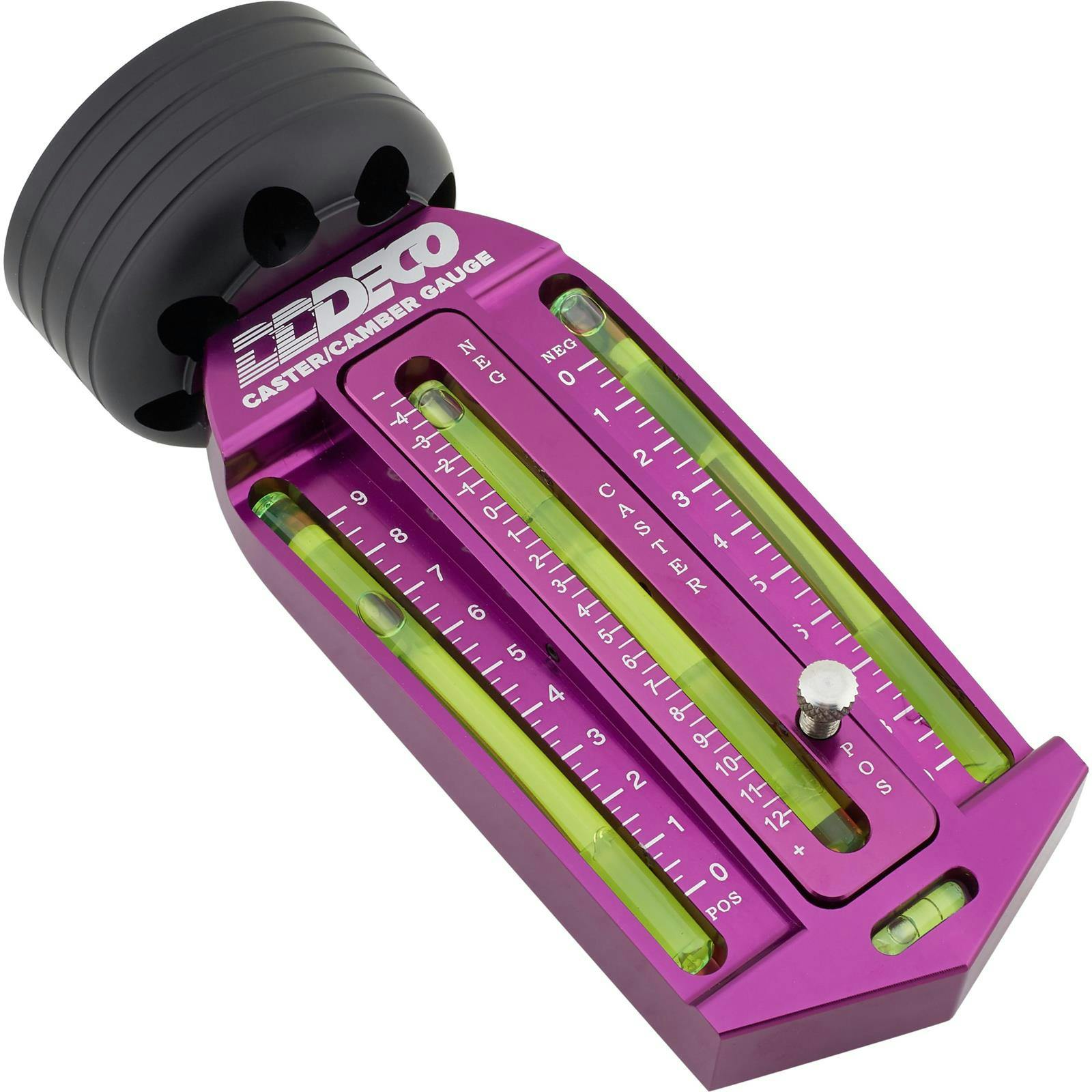 DECO Magnetic Caster Camber Gauge Suspension Tool, Aluminum