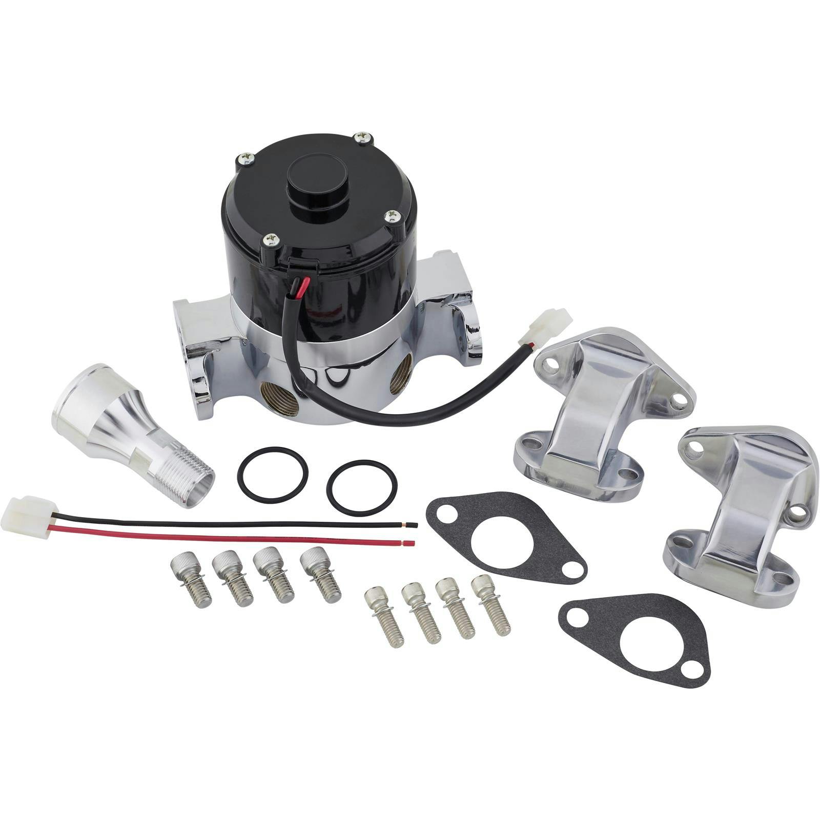 Speedway Modular Electric Water Pump Kit with BBF Adapters