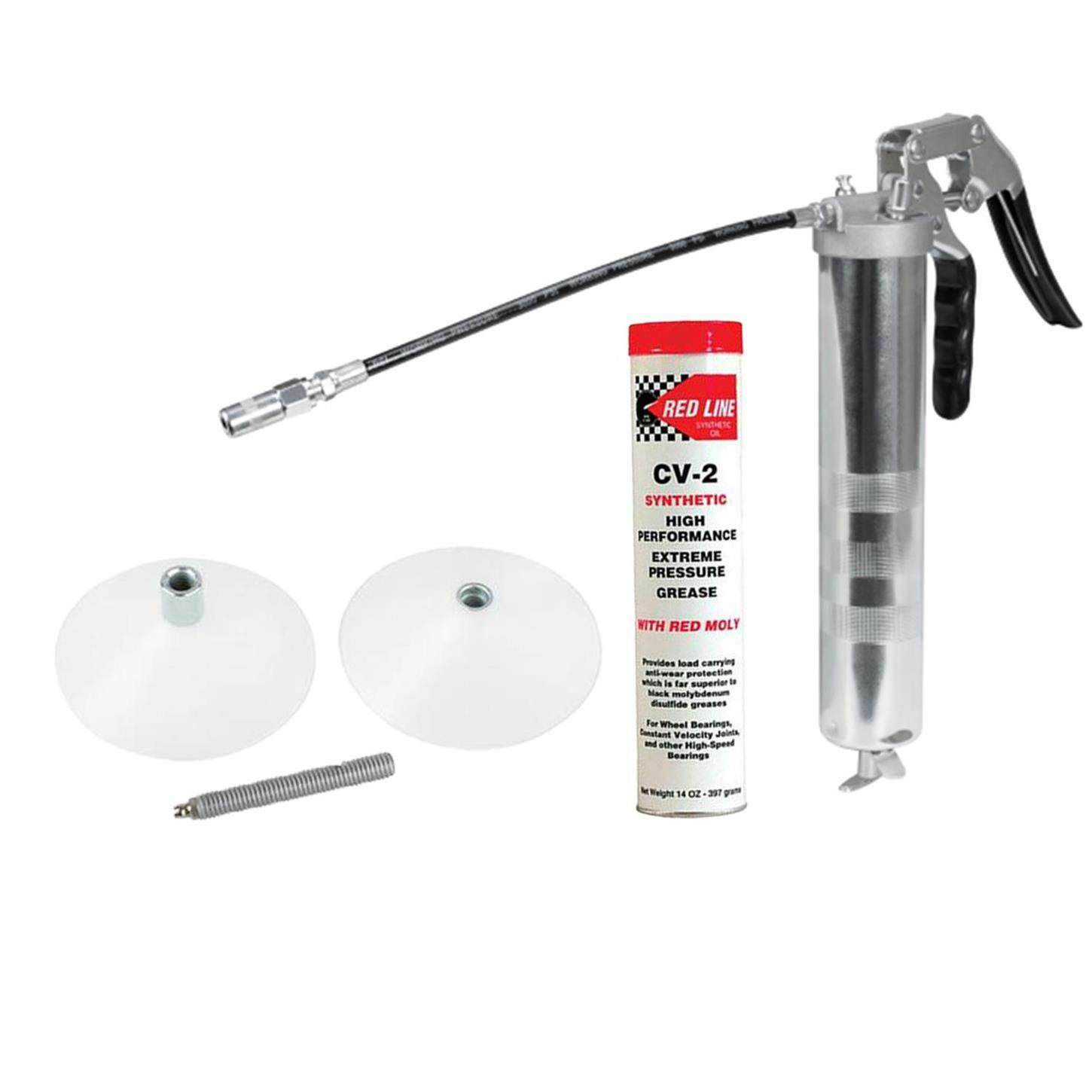 Speedway Economy Grease Gun Kit with Wheel Bearing Grease Packer