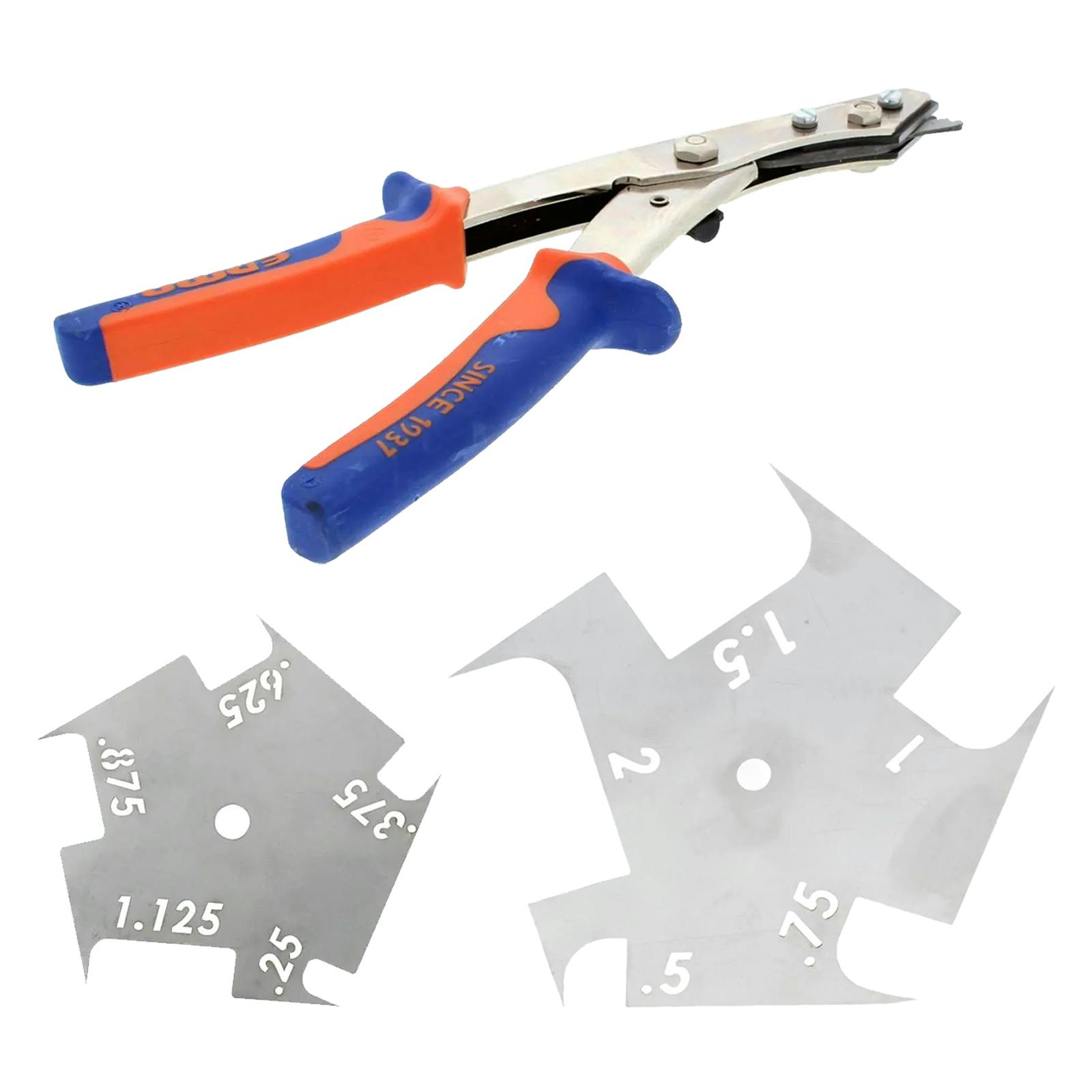 Large and Small Sheet Metal Scribe Kit with Nibbler