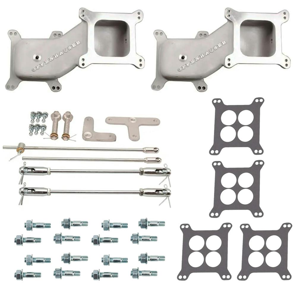 Dual Quad Cross Ram Adapter Kit with Linkage