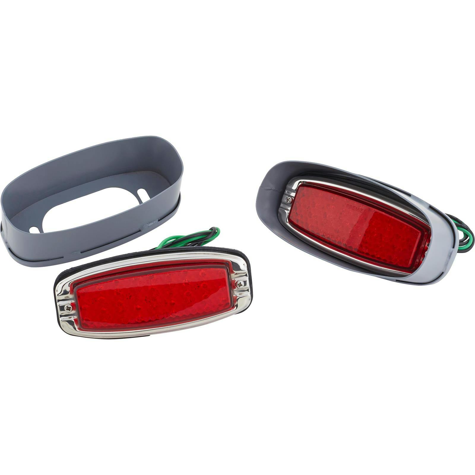 1941-1948 Chevy LED Tail/Stop Light Kit with Frenching Buckets