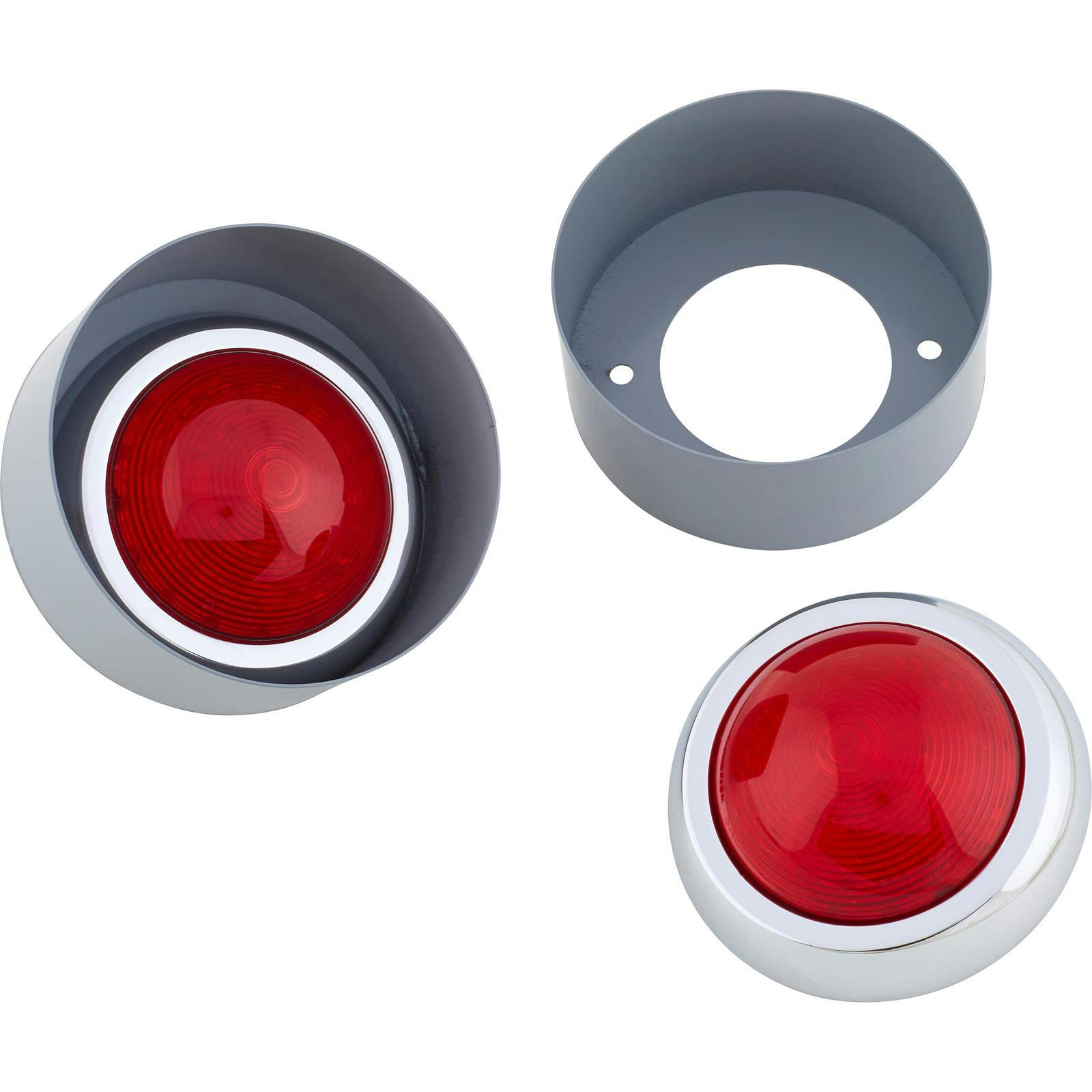 1950 Pontiac LED Tail/Stop Light Kit with Frenching Buckets