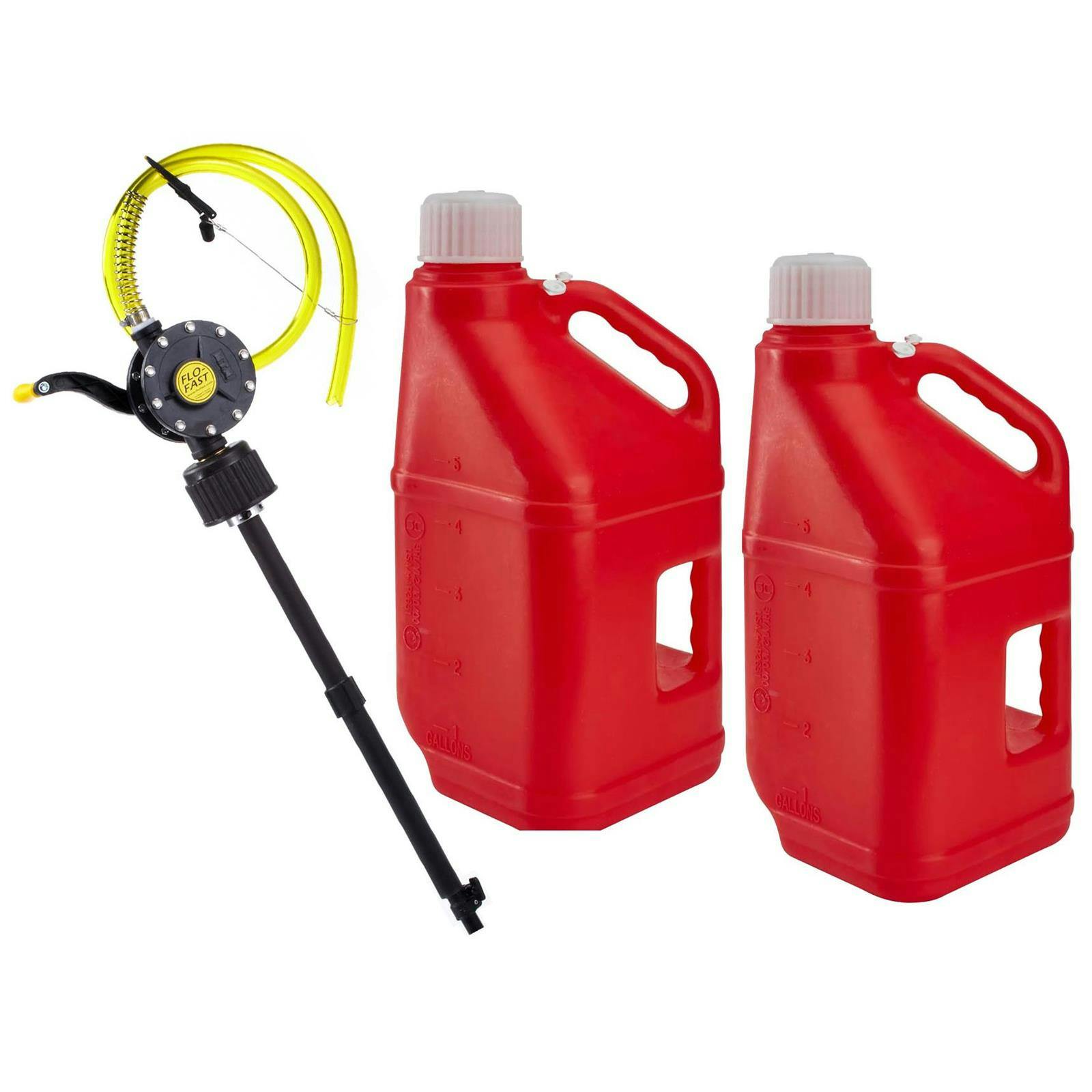 Flo-Fast 5 Gallon Pump System with Two Utility Jugs