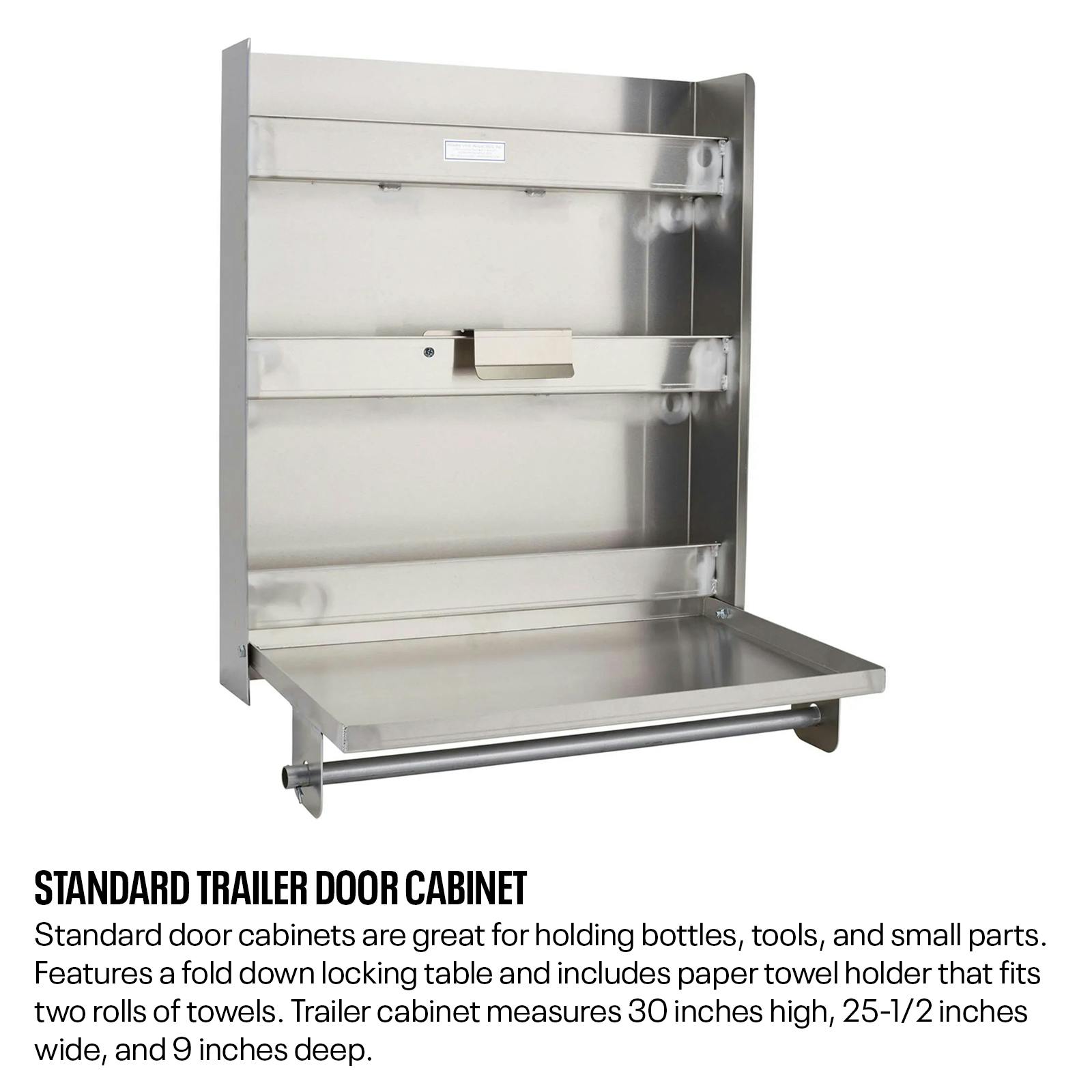 Deluxe Aluminum Trailer and Garage Organizer Kit