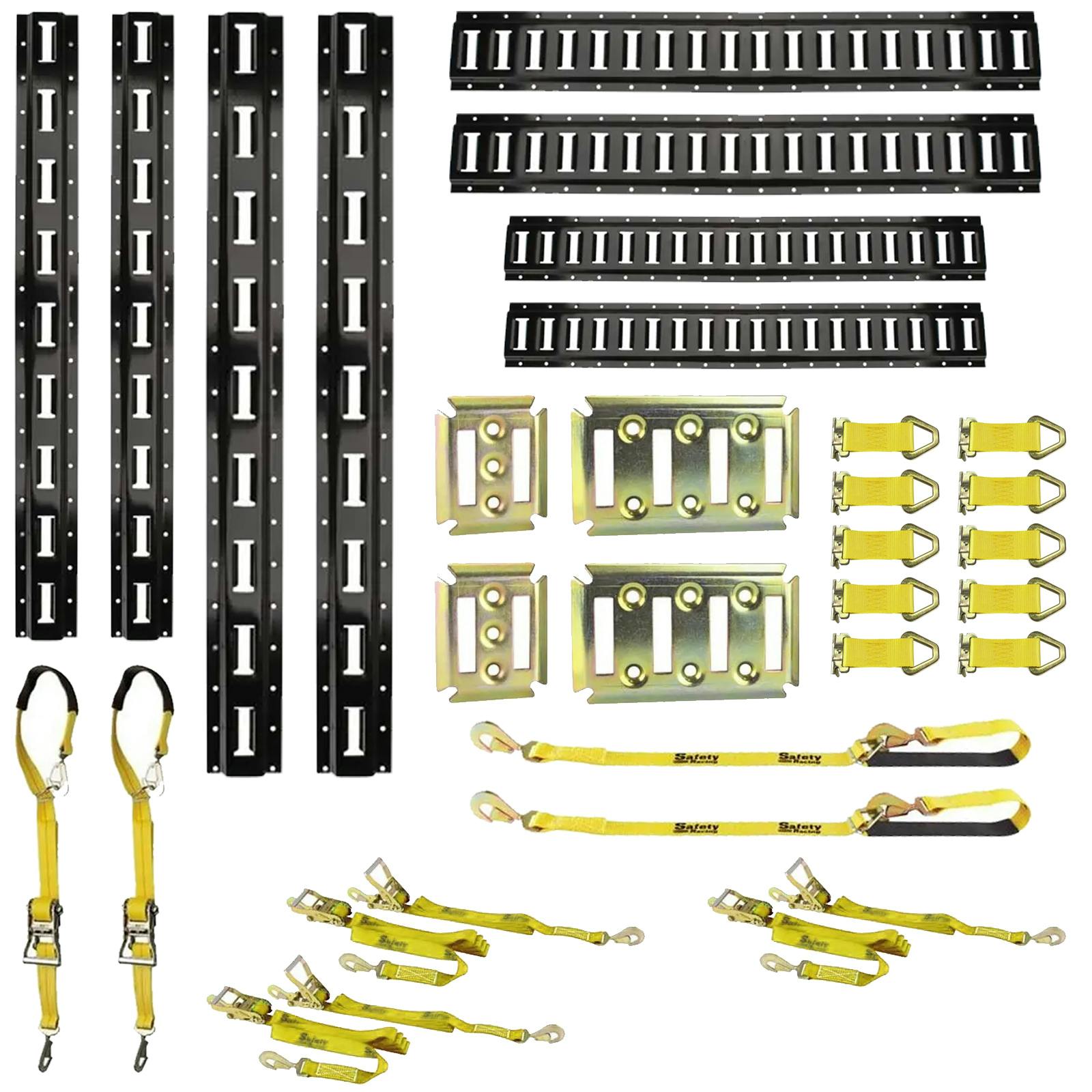 29 Piece Universal Trailer Cargo Mounting Kit