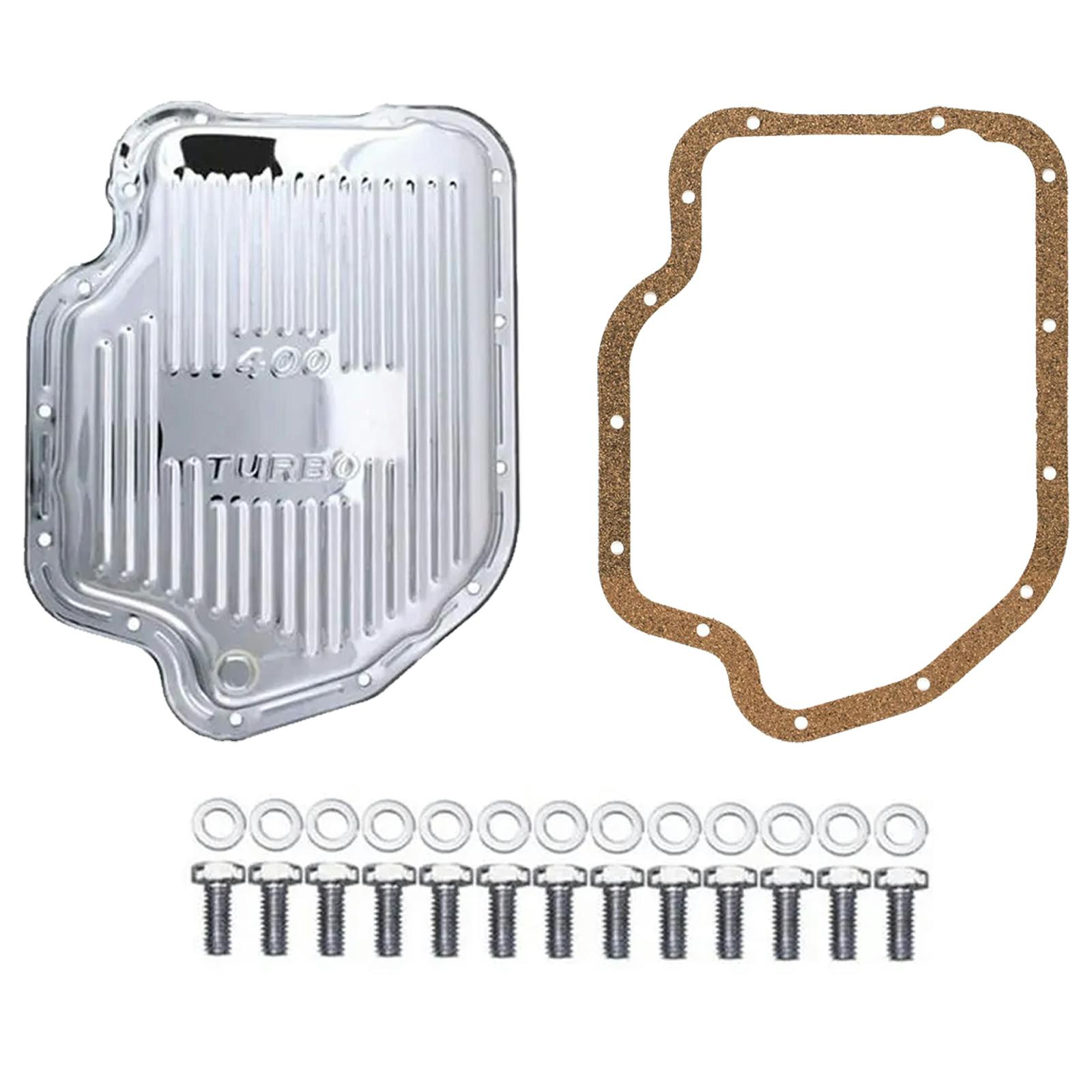 Speedway TH400 Chrome Transmission Pan Kit