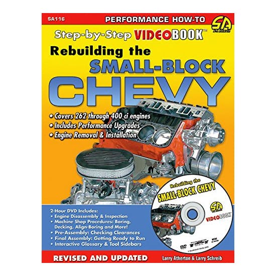 CarTech SA116 Rebuilding the Small Block Chevy, Video Book
