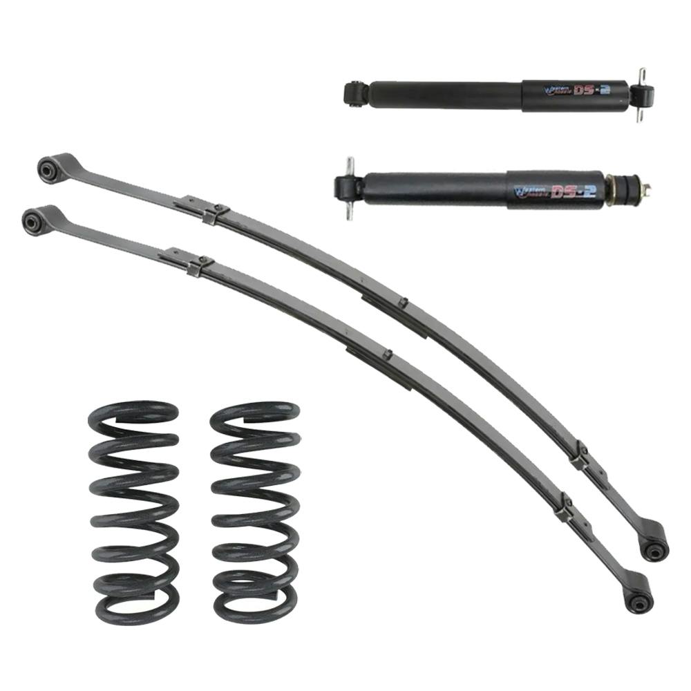 S-10 3 Inch Front/ 4 Inch Rear Drop Spring and Shock Lowering Kit