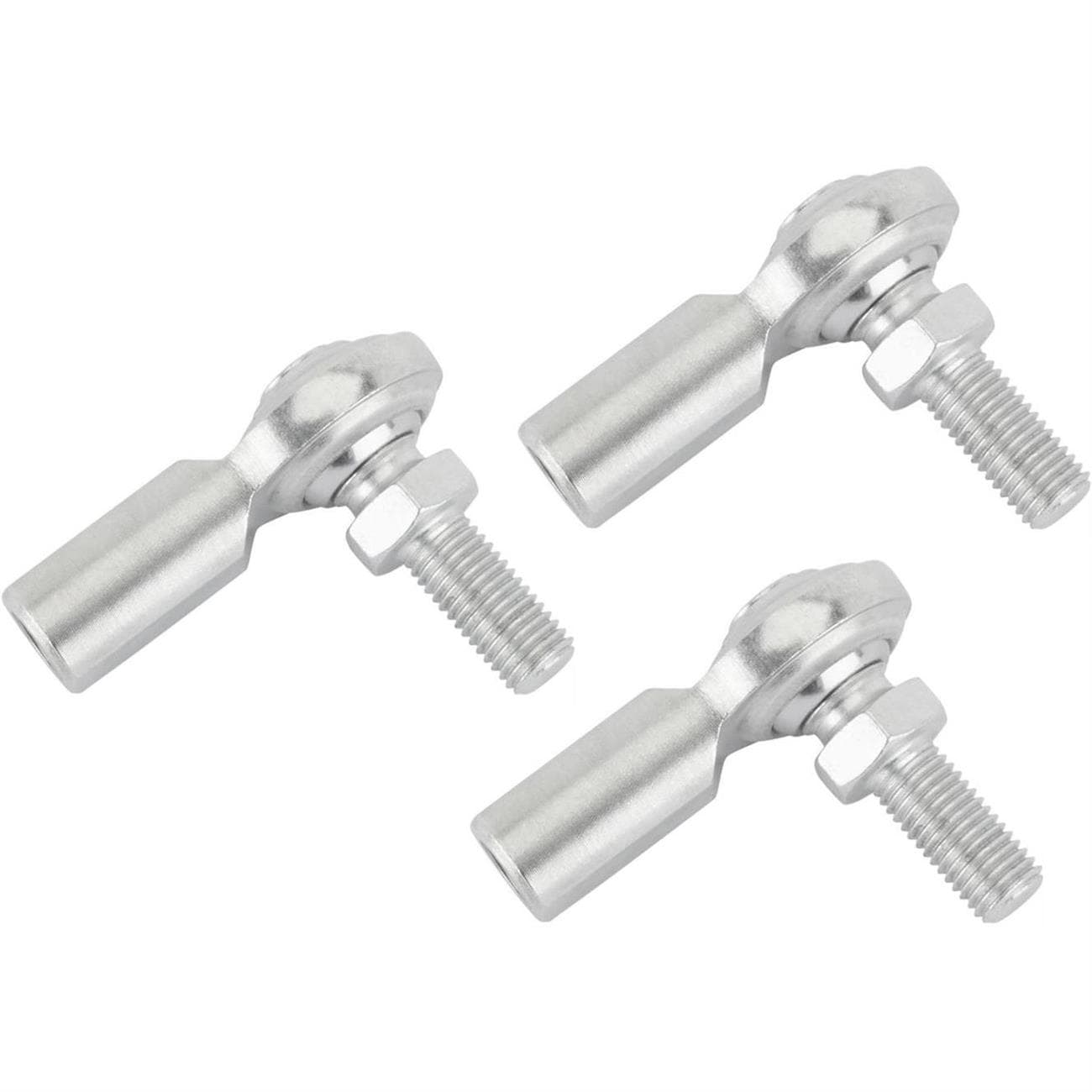 Steel 5/16" RH Female Heim Joint Rod Ends with Stud, 3 Pack