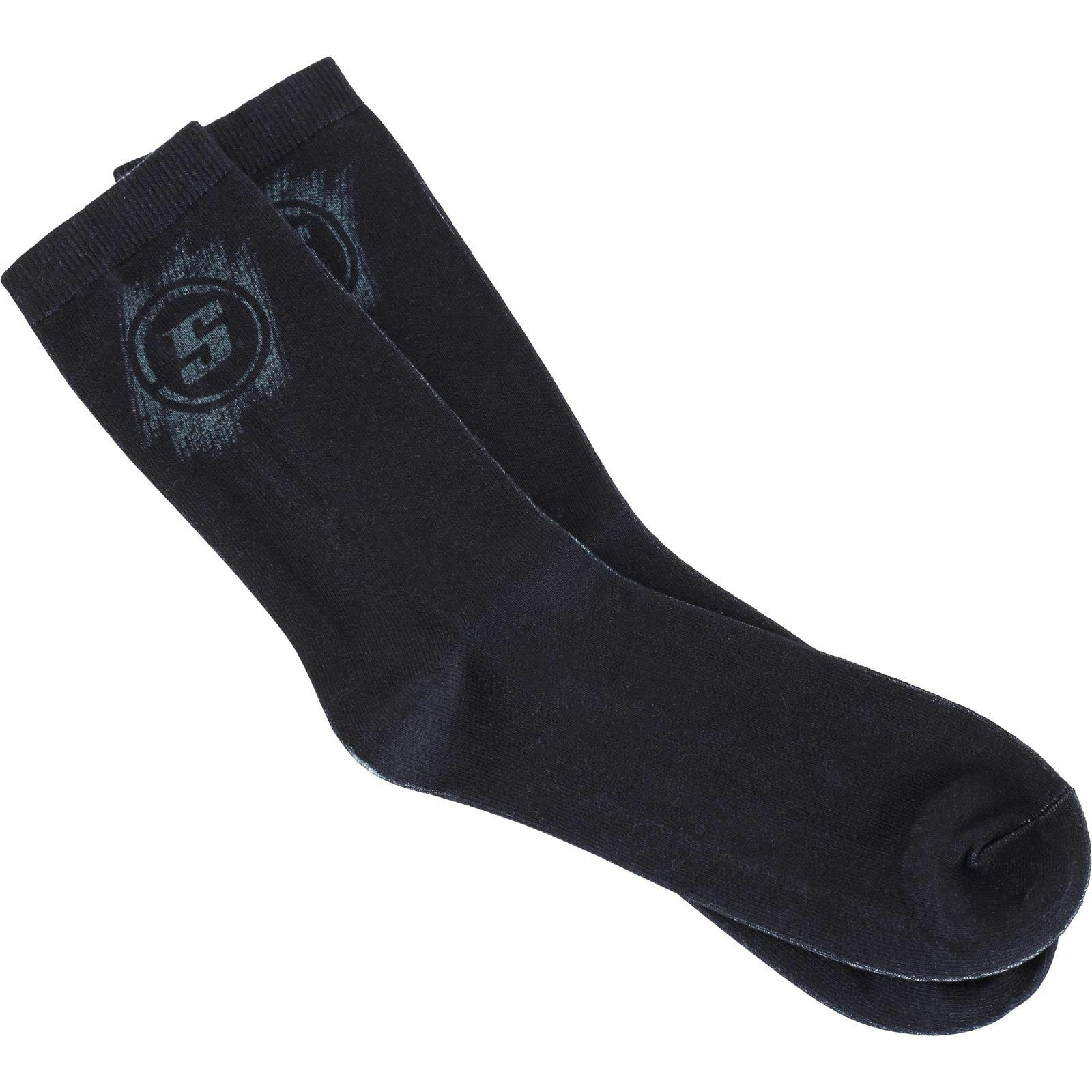 Speedway Motors Wheel Logo Crew Socks