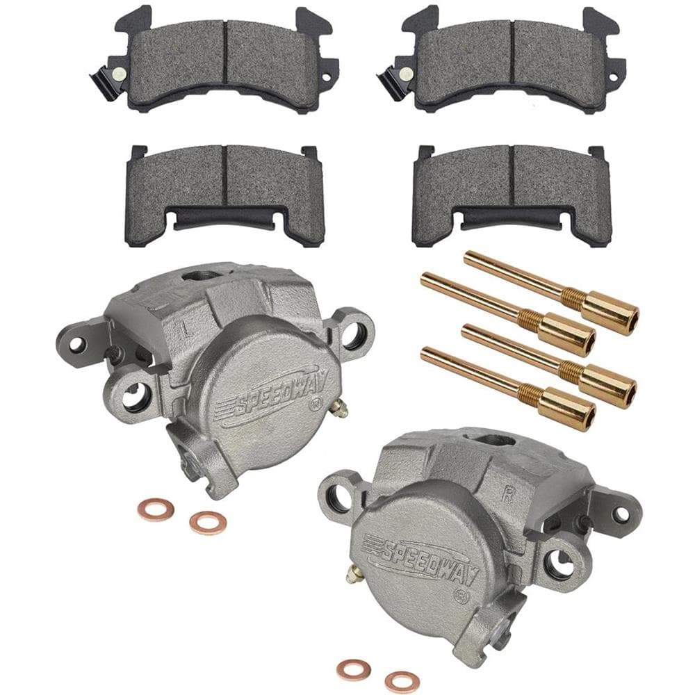 78-88GM Metric Loaded Brake Caliper Kit w/D154 Super Stopper Pads