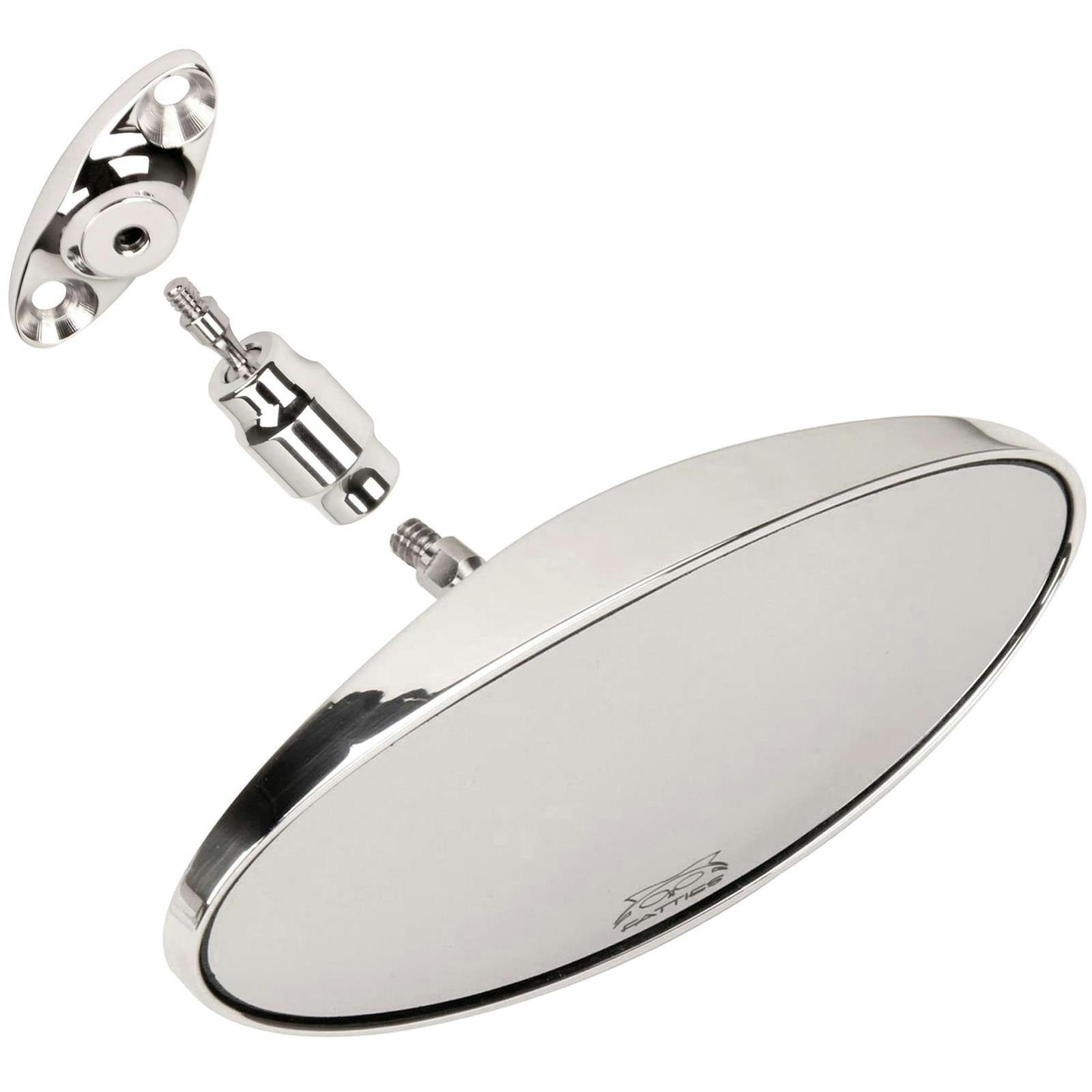 Hagan Fattie Rear-View Mirror Assembly Kit w/Base and Extension