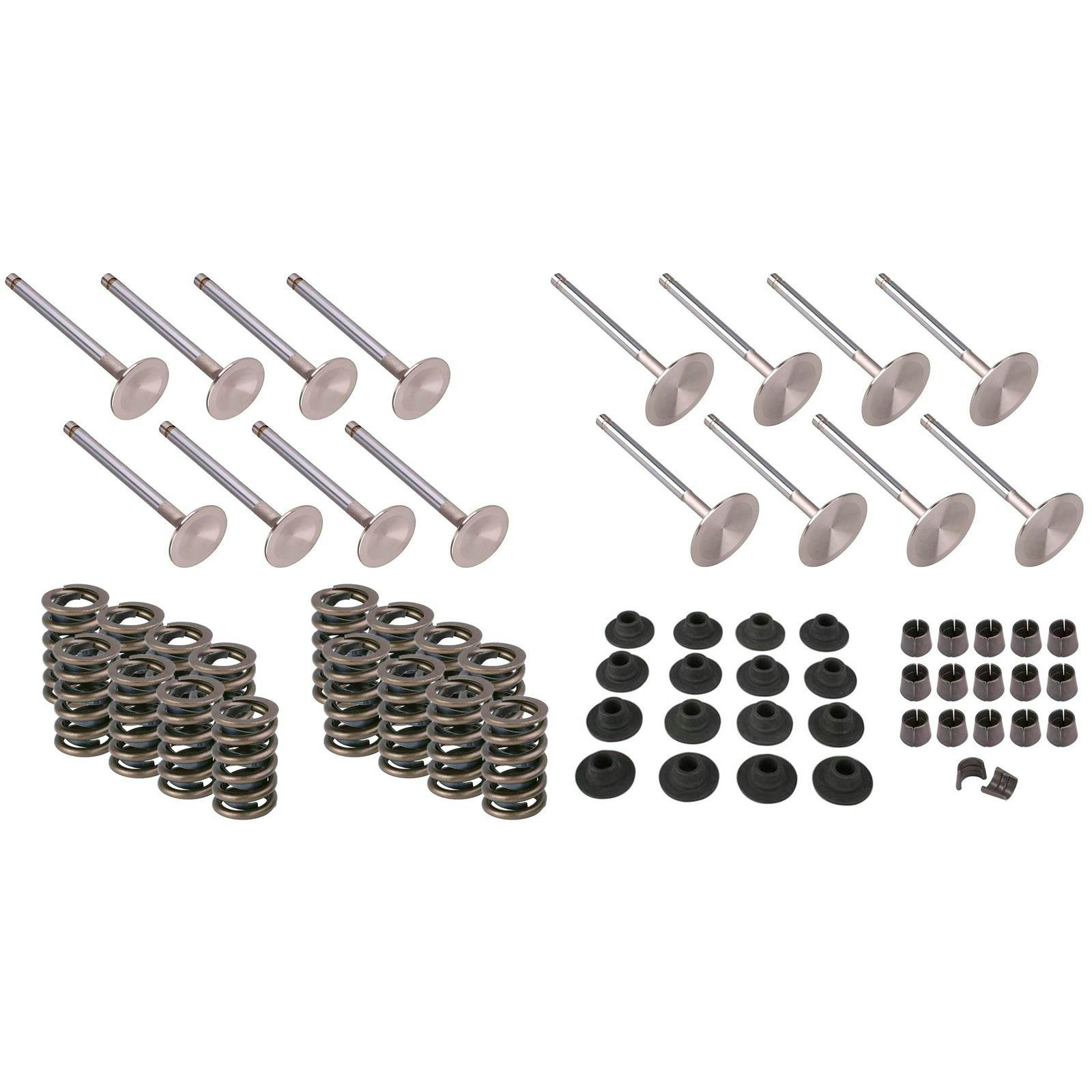 SD-SS Cylinder Head Valve Kit, 1.94/1.50, OEM Locks, 1.25 Springs