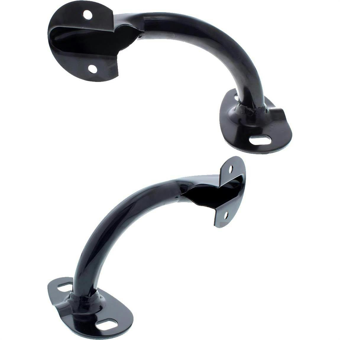 1932 Ford Tail Light Brackets, Black Finish, Left and Right Pair