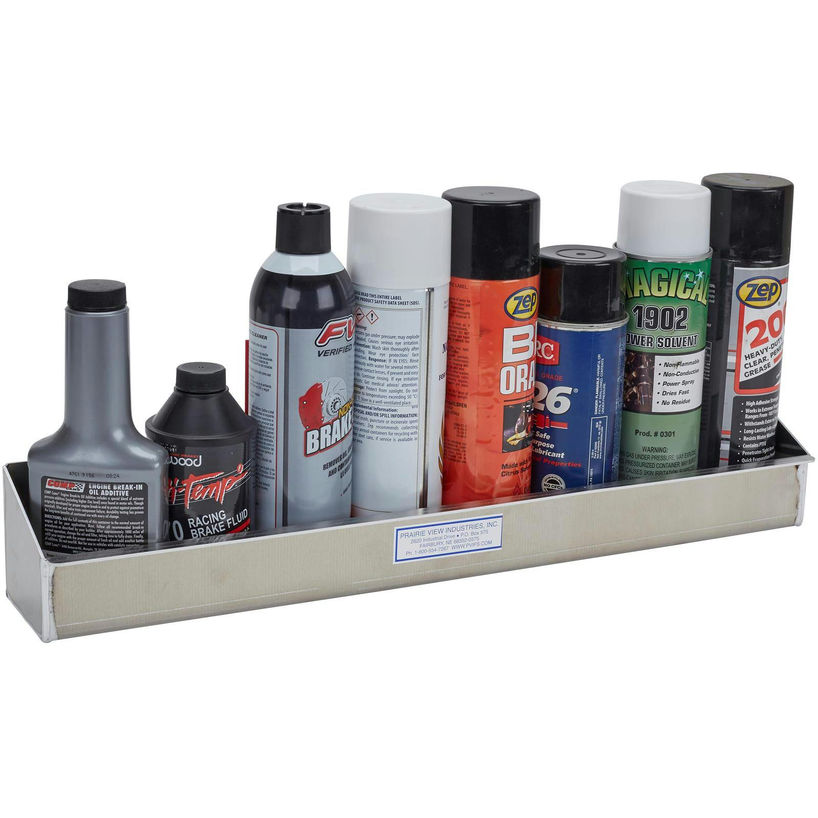 Aerosol 4 or 8 Spray Can Shelf