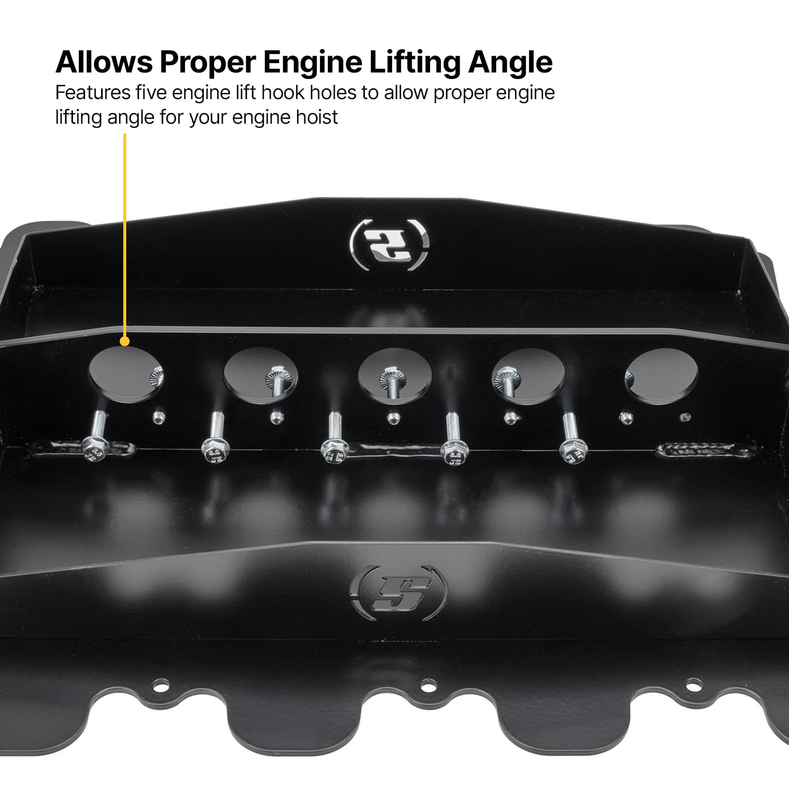 BlockDock™ Ford Godzilla 6.8/7.3 Engine Valley Cover Lift Plate