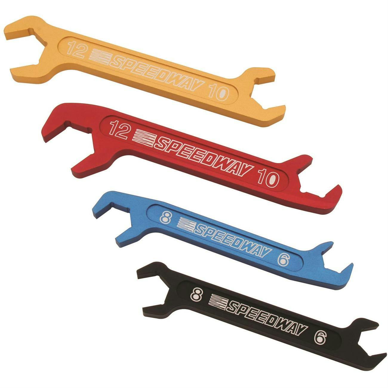 Speedway Aluminum AN Fitting Wrench Set