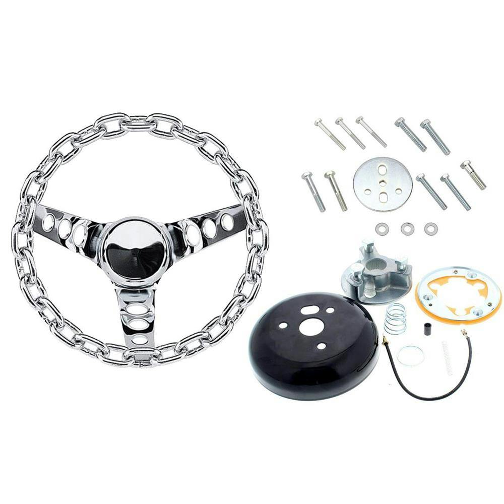 Grant 741 Chain Steering Wheel, 10 Inch w/Install Kit