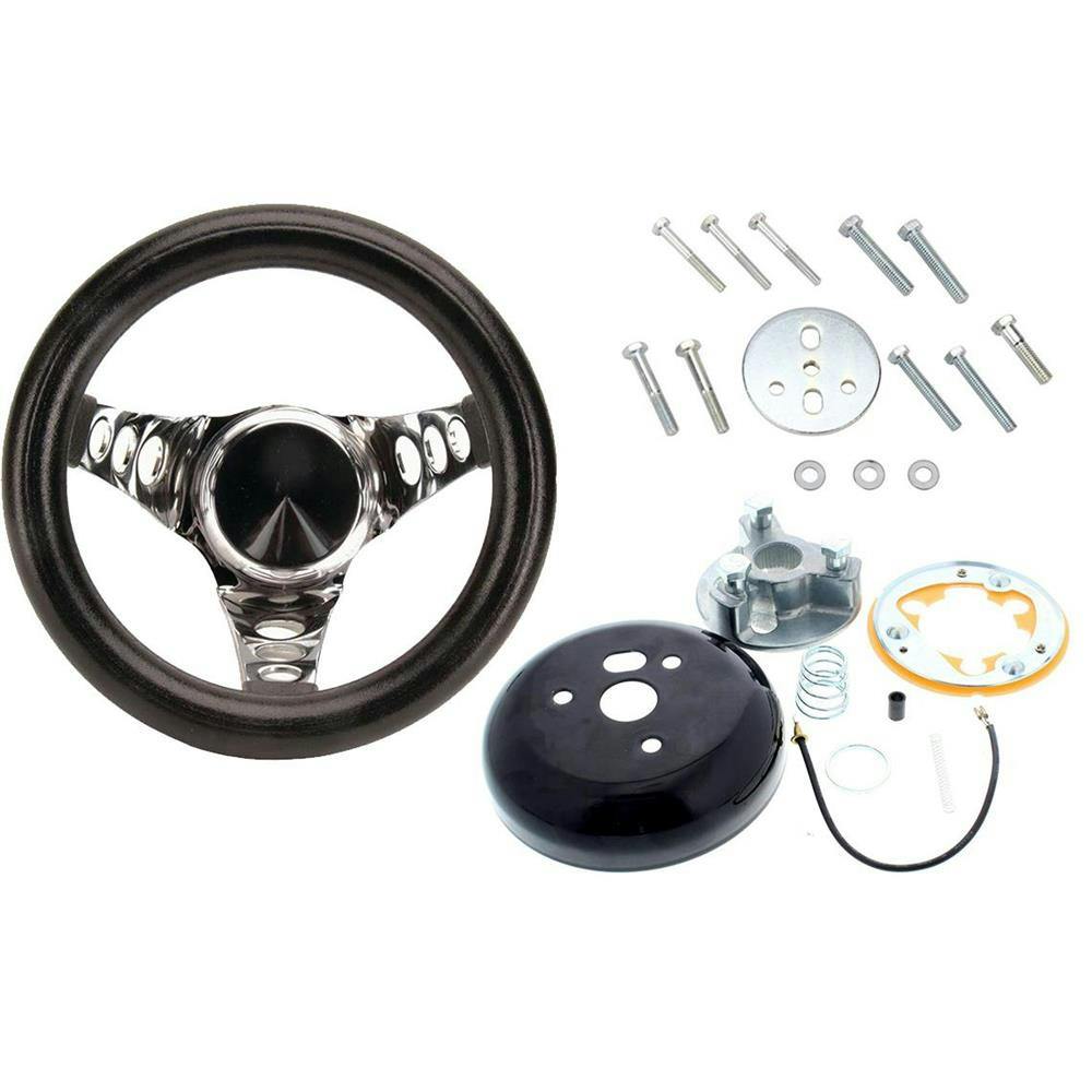 Grant 829 Classic Deep Dish Steering Wheel, 8.5 In. w/Install Kit
