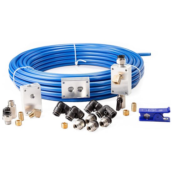 RapidAir 90500 Home Garage Nylon Air Tubing System, 100 Foot Kit
