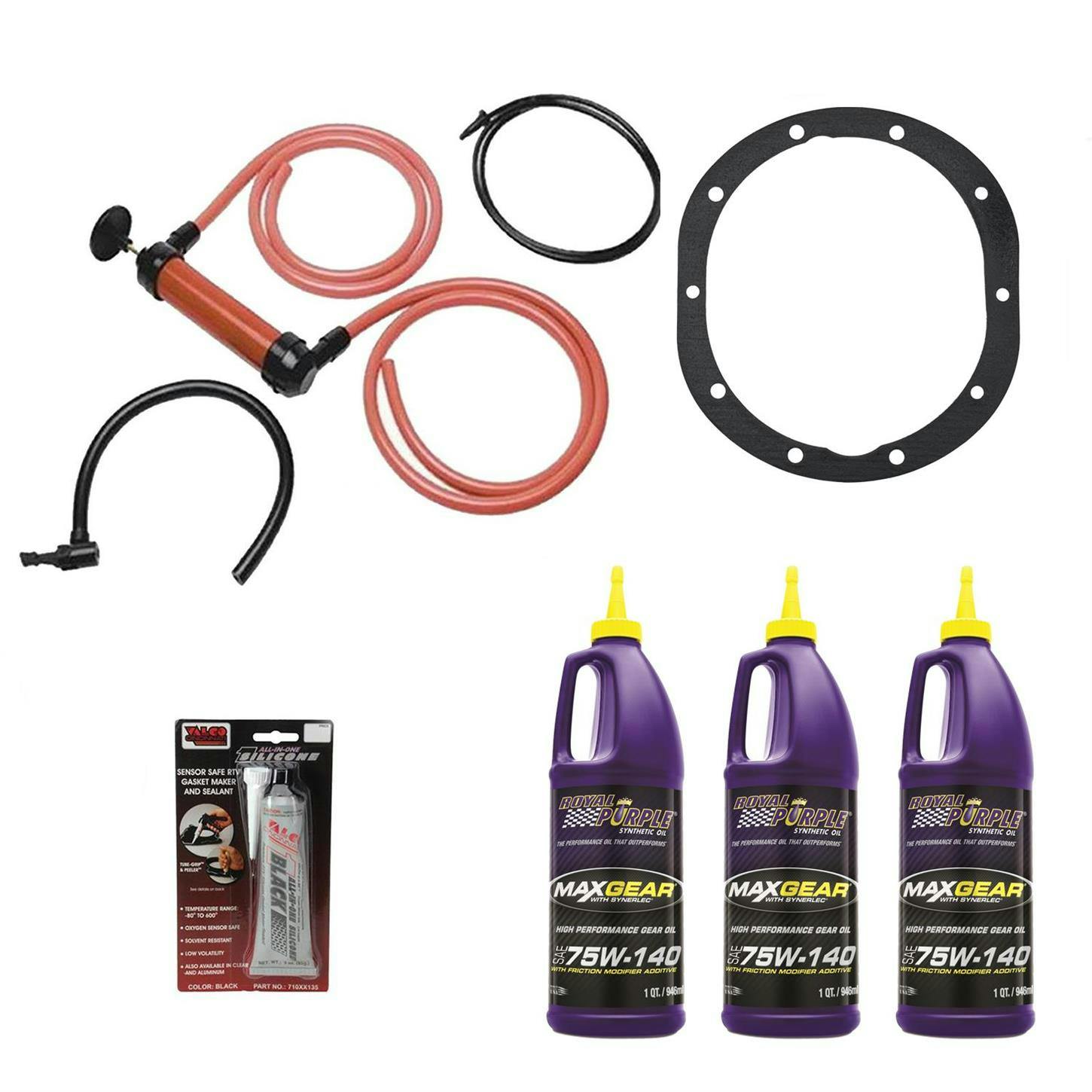 Royal Purple 75W140 Max Gear Oil Change Kit for Ford 9 Inch
