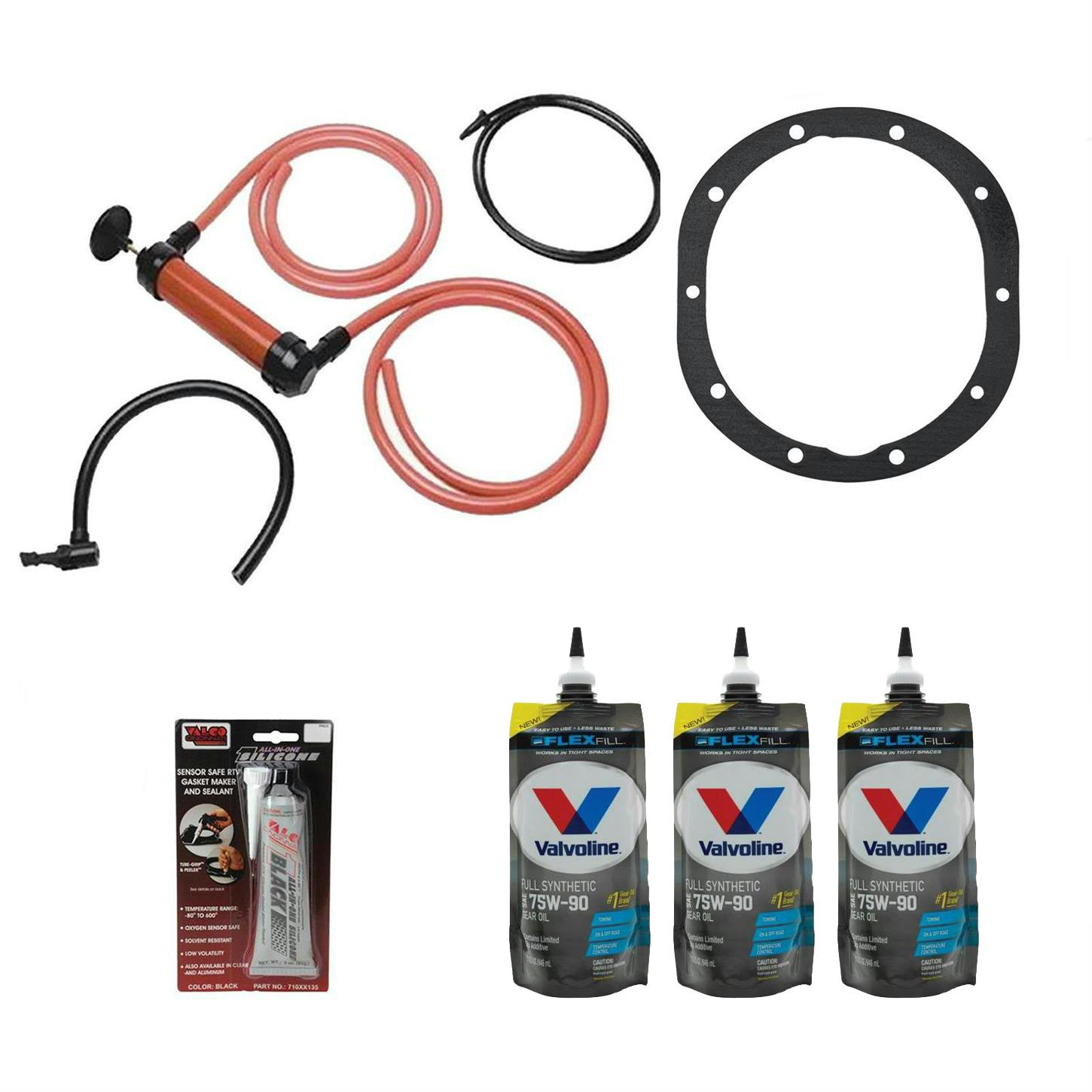 Valvoline VV982 75W140 Synpower Gear Oil Change Kit, Ford 9 Inch
