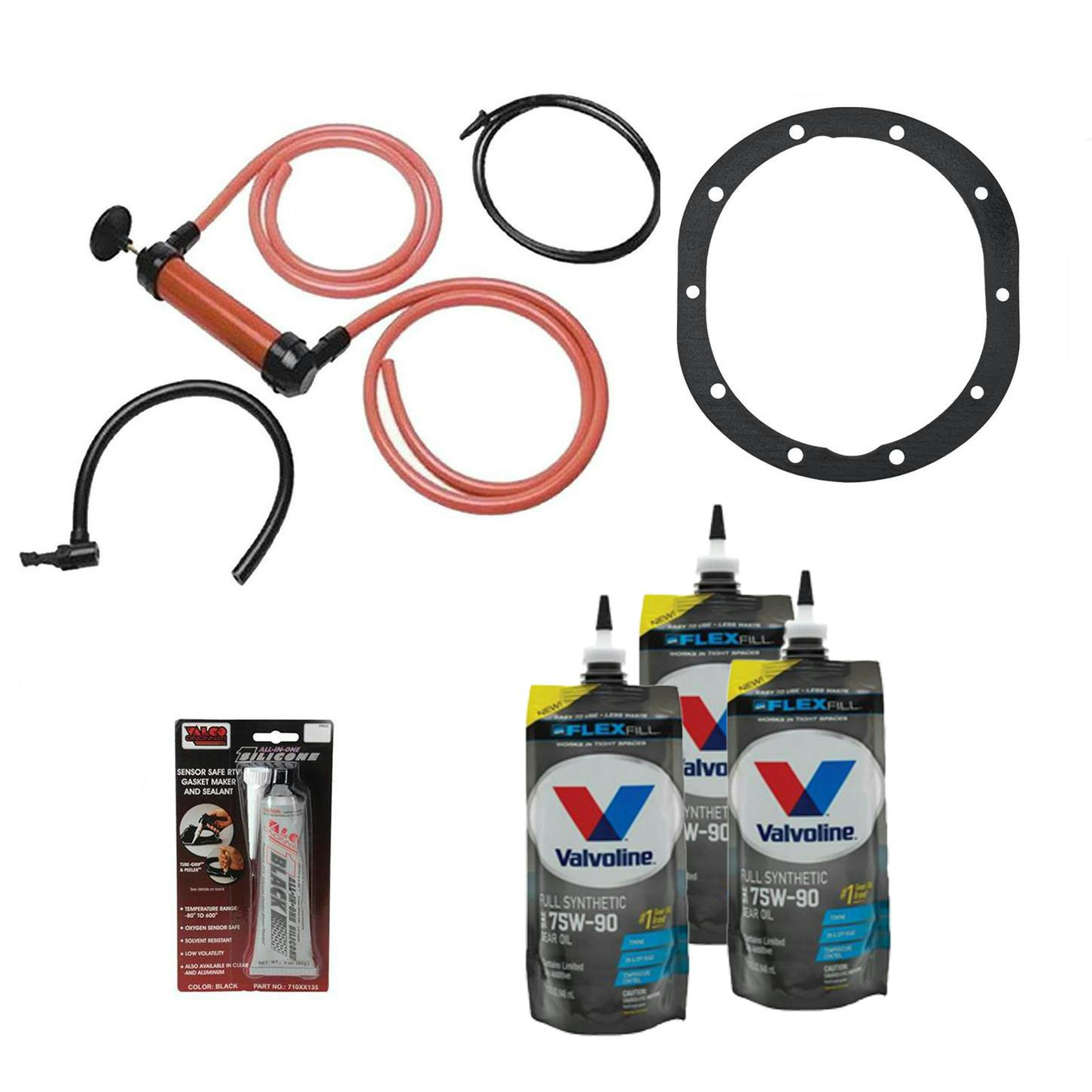 Valvoline VV975 75W90 Synpower Gear Oil Change Kit, Ford 9 Inch