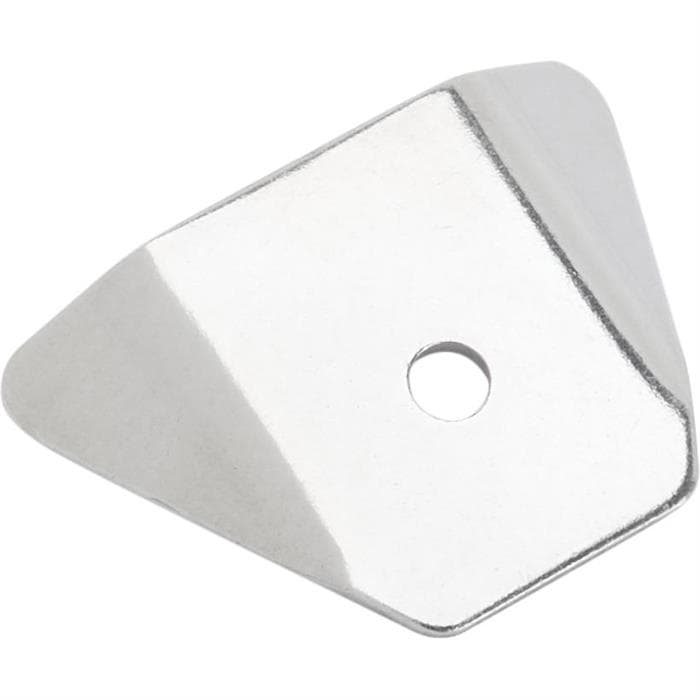 Steel Race Car Body Tab, 1/4 Inch Hole, 1.58 L x 2.07 W