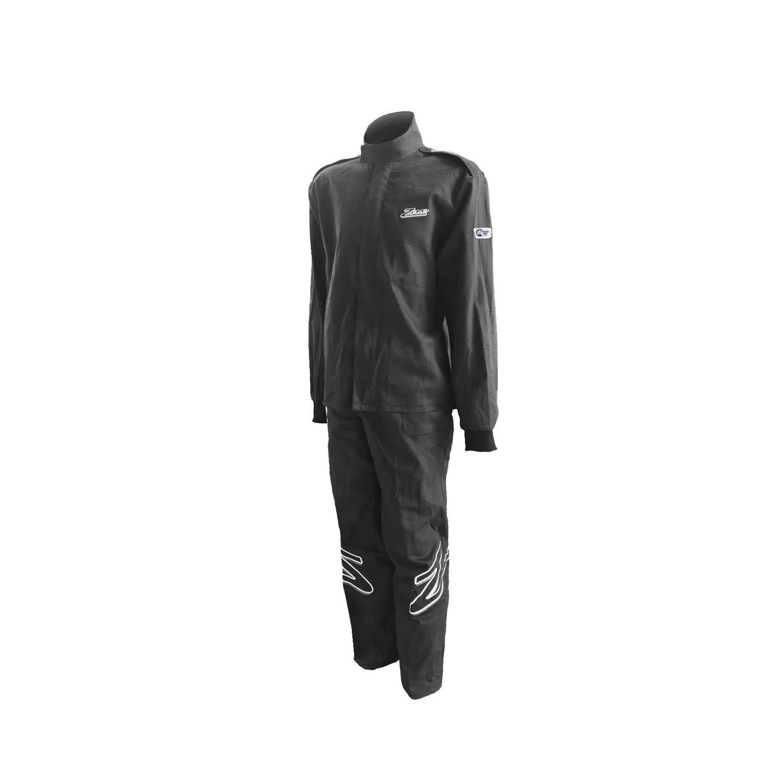Zamp ZR-10 SFI 3.2A/1 Black Single Layer Racing Suit