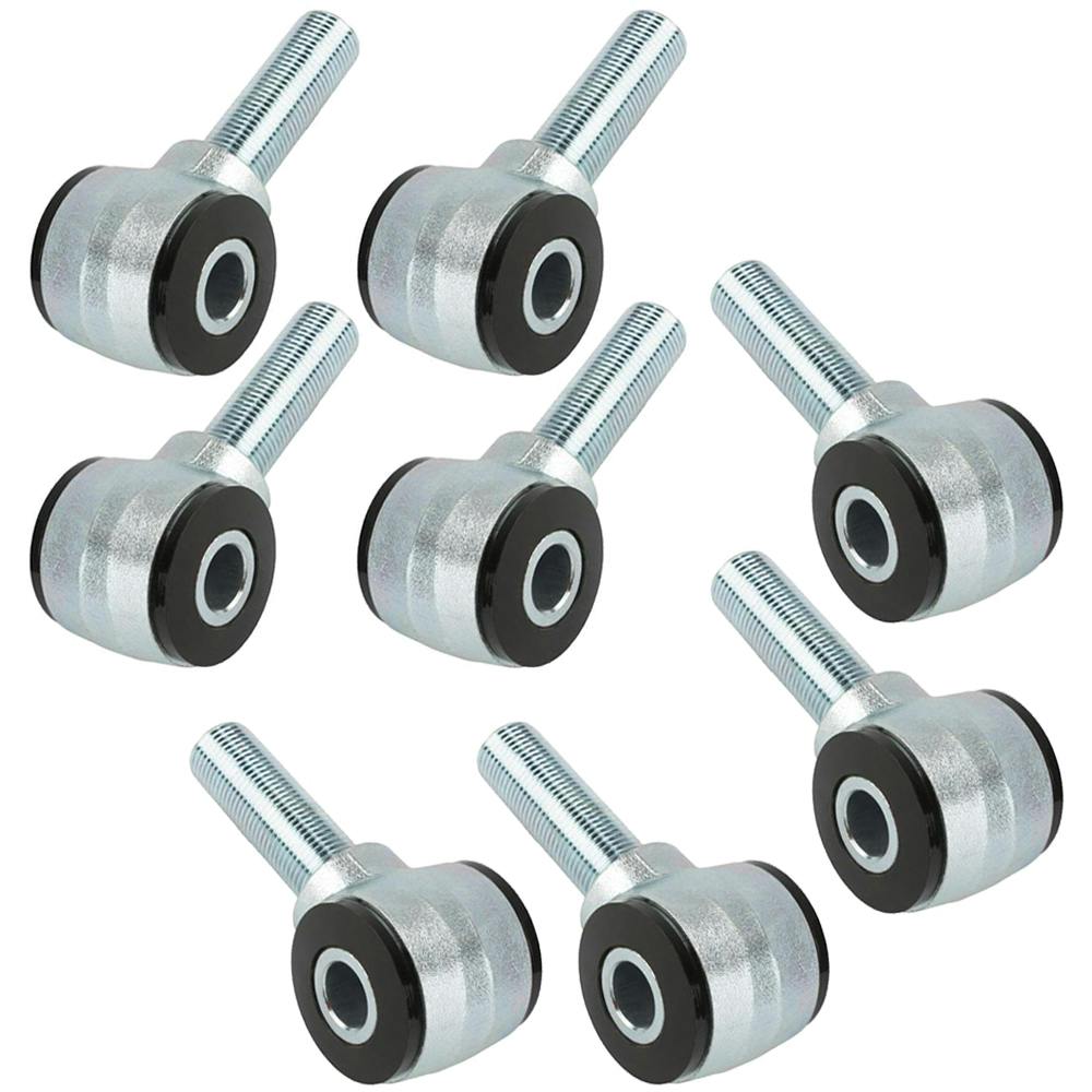 Universal Forged Steel 4-Bar Rod End Kit, 5/8-18 LH/RH, Straight