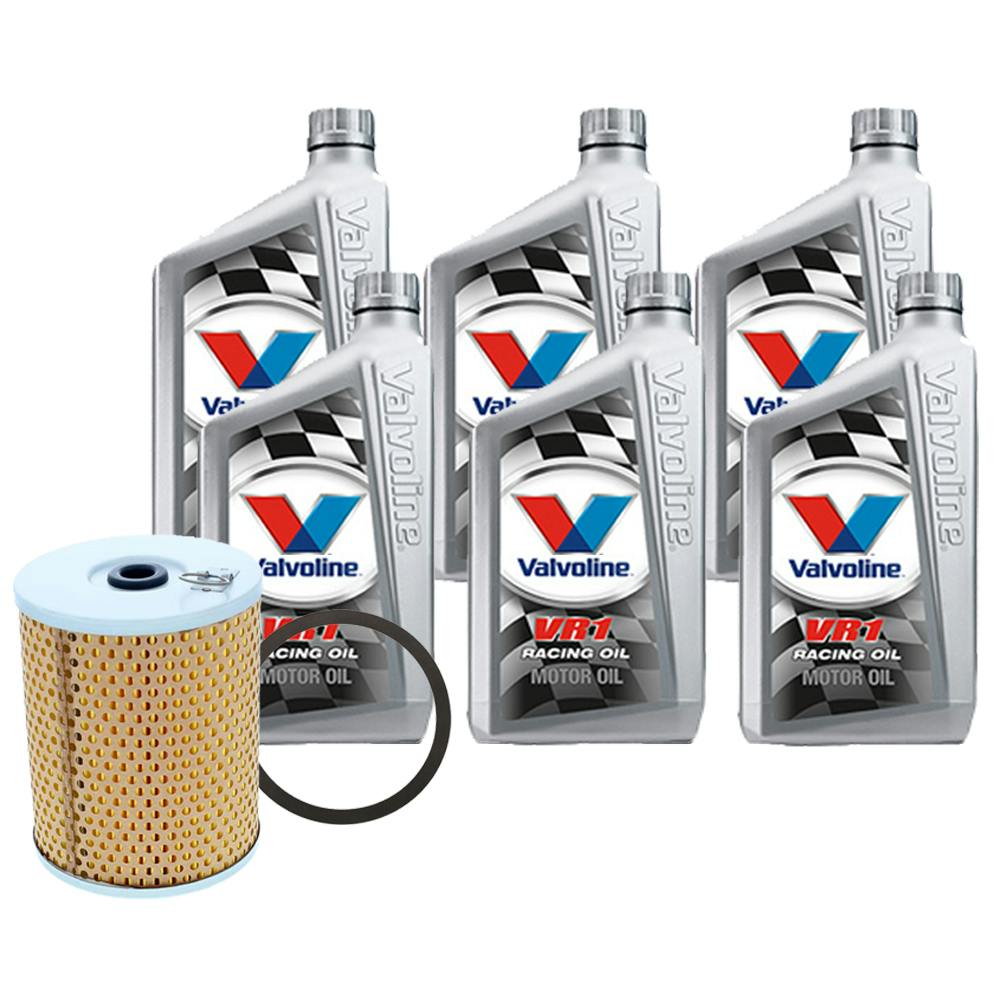 Valvoline 822347 VR1 20W50/Beehive Filter Flathead Oil Change Kit
