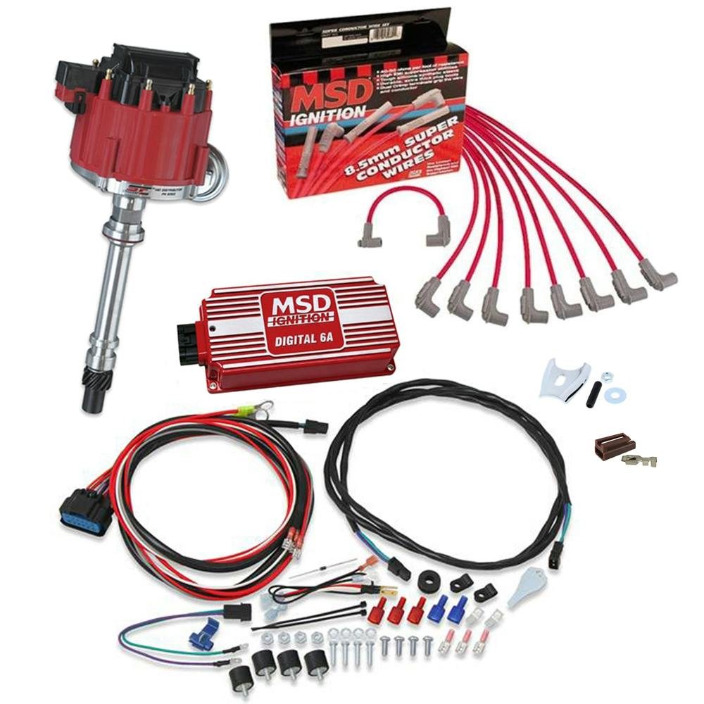 MSD 8362 Street Fire Chevy HEI Distrib. Ignition Kit, 6201/31199