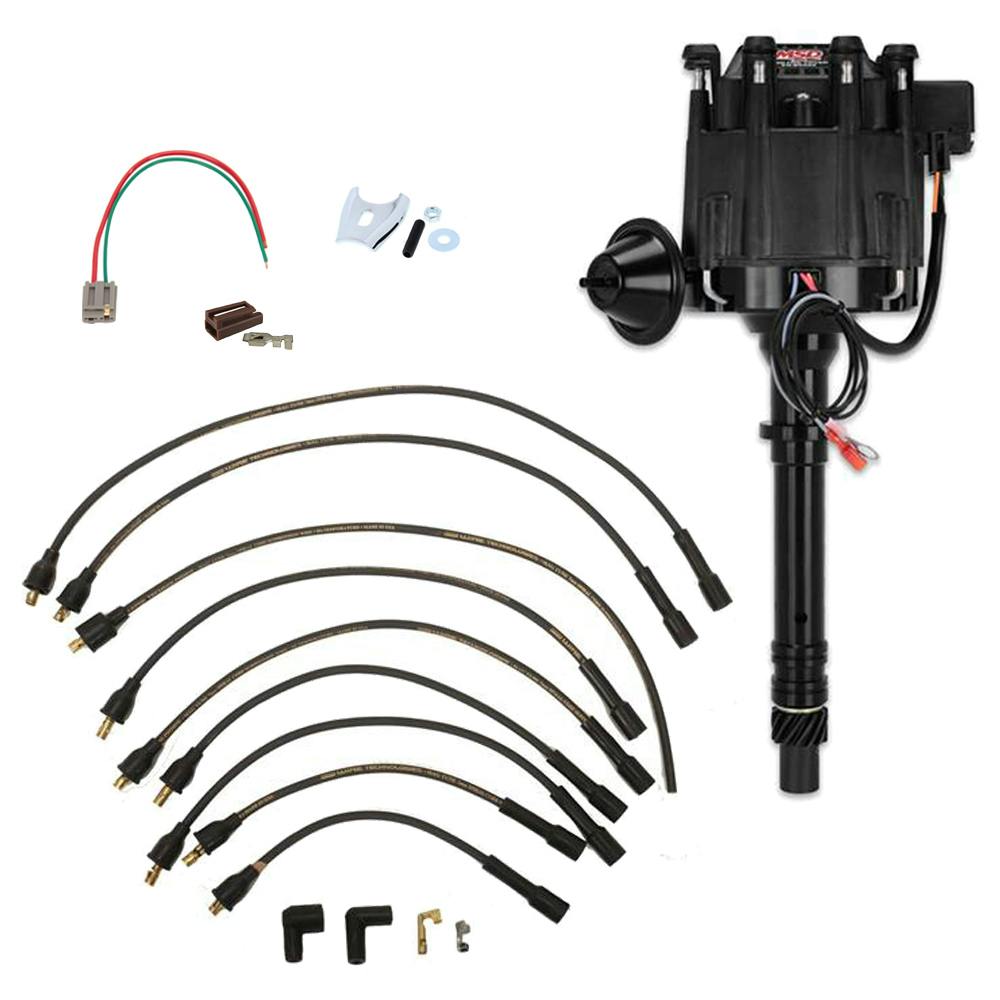 MSD 83653 Black Pro-Billet HEI Distributor Ignition Kit, BB Chevy