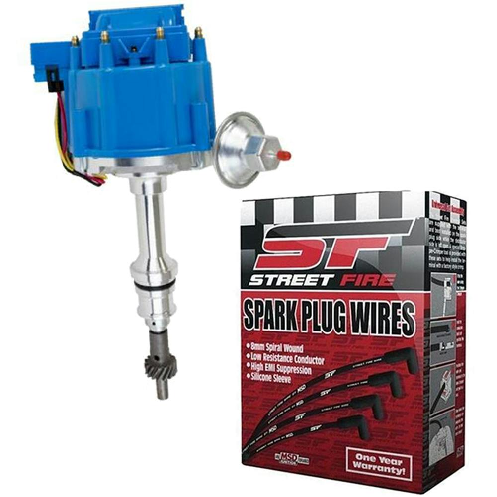 Small Block Ford 289/302 Blue HEI Distrib. Ignition Kit, MSD 5541