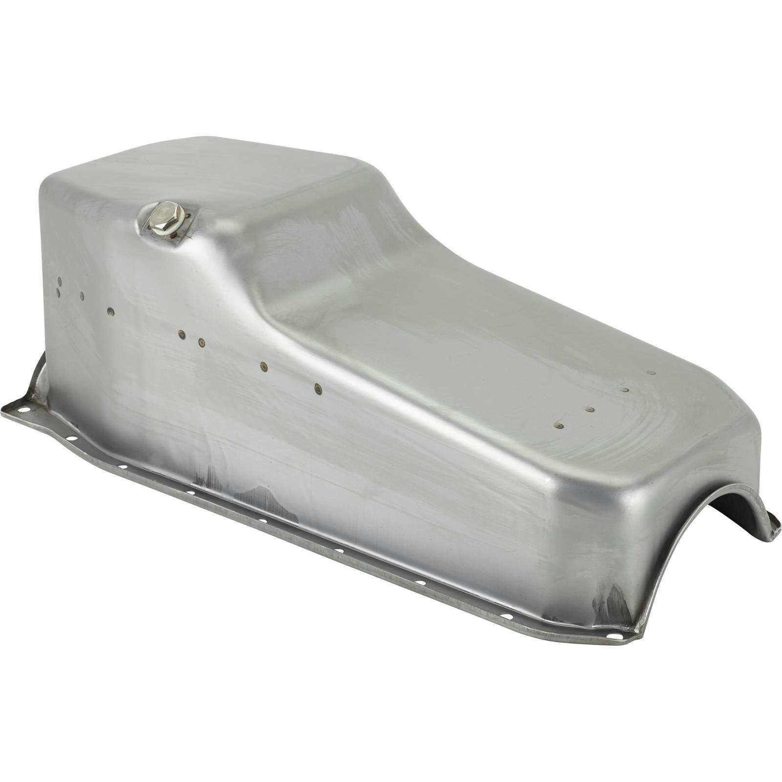 1986-Up Stock Raw Steel Small Block Chevy Oil Pan
