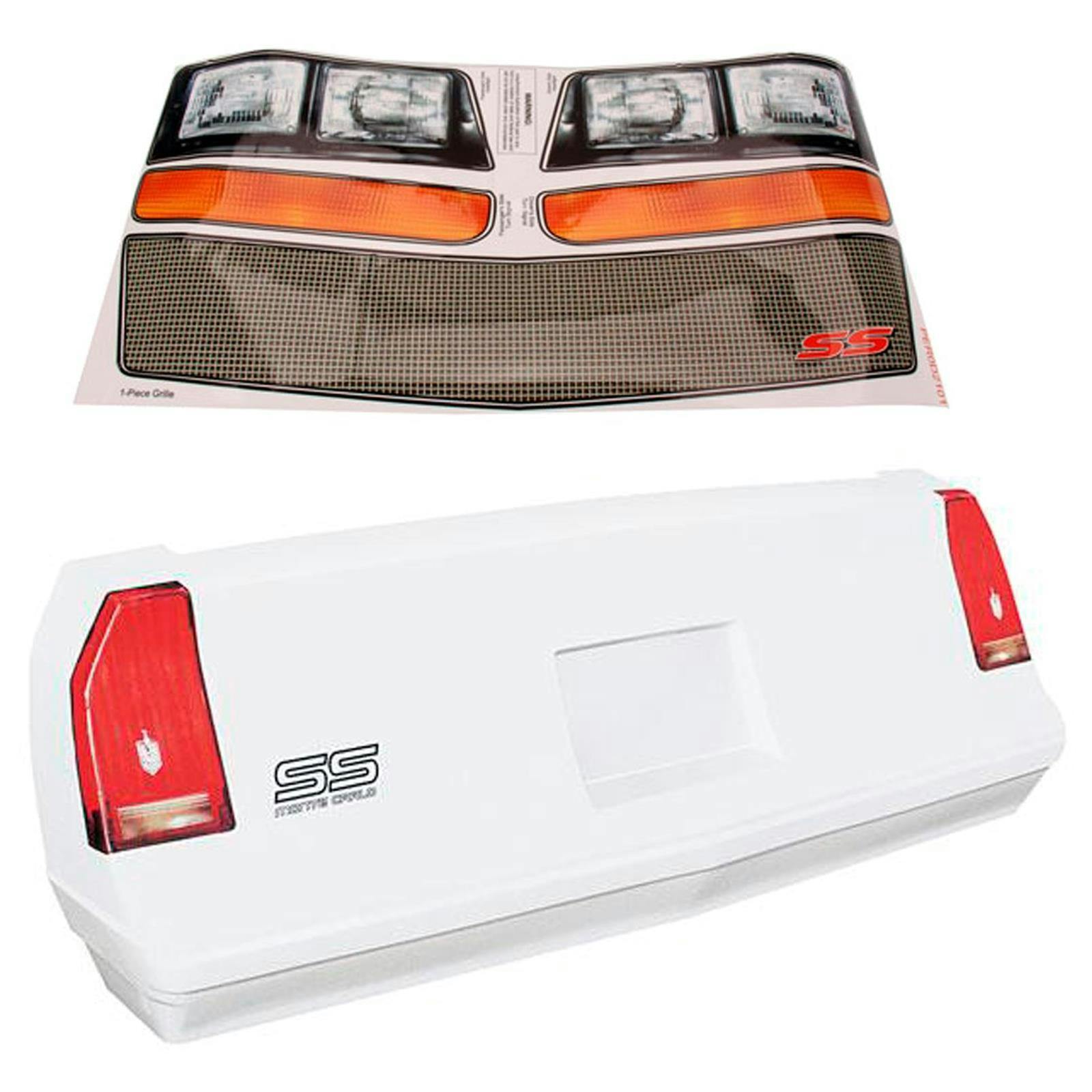 1981-88 Monte Carlo Stock Car Racing Front/Rear Decal Graphics