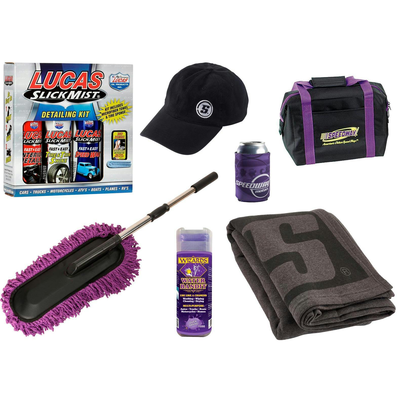 Speedway Motors Car Show Essentials with Lucas Detailing Kit