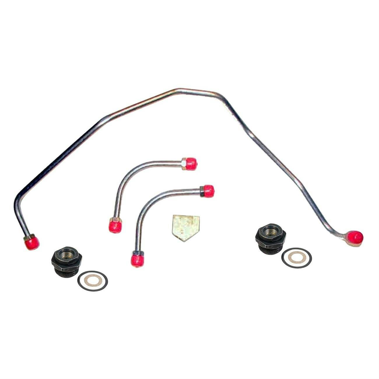 Holley Pump-to-Carb Steel Fuel Line Kit for Small Block Chevy