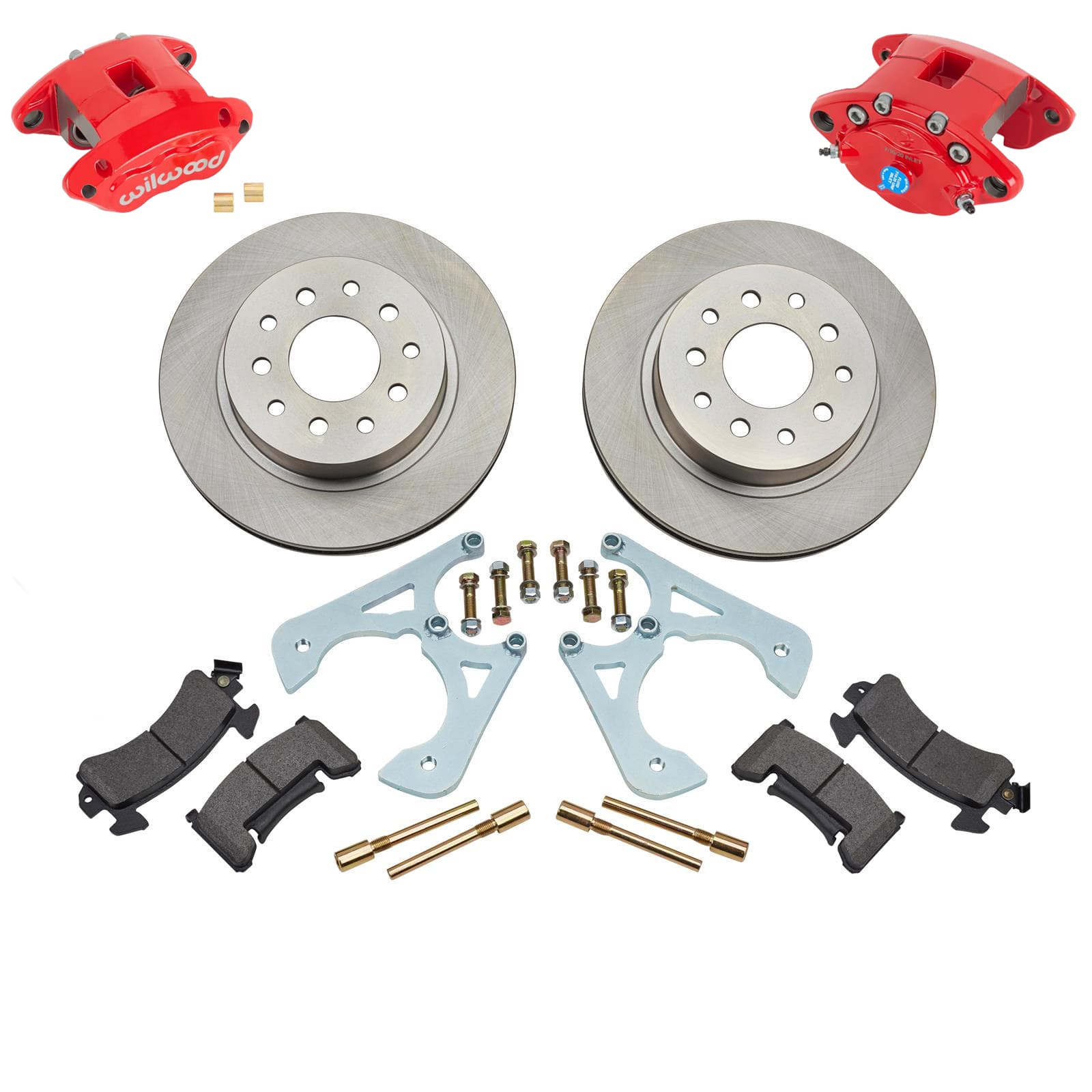 GM 10 & 12 Bolt Bolt-On Rear Disc Brake Kit W/ Wilwood Calipers